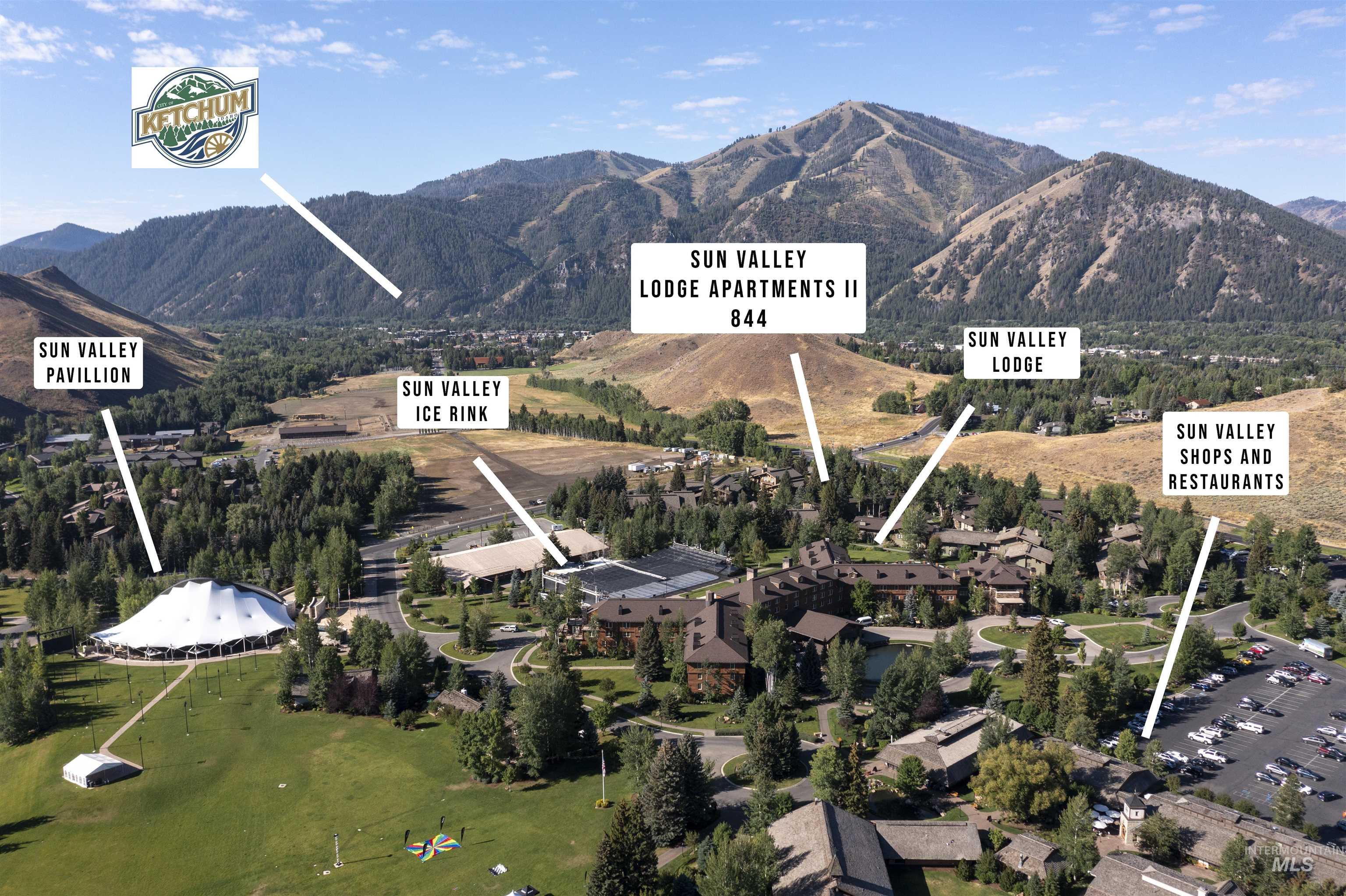 846 Lodge II Apartments Drive, Sun Valley, Idaho 83353, 2 Bedrooms, 3 Bathrooms, Residential For Sale, Price $3,250,000, 98962456