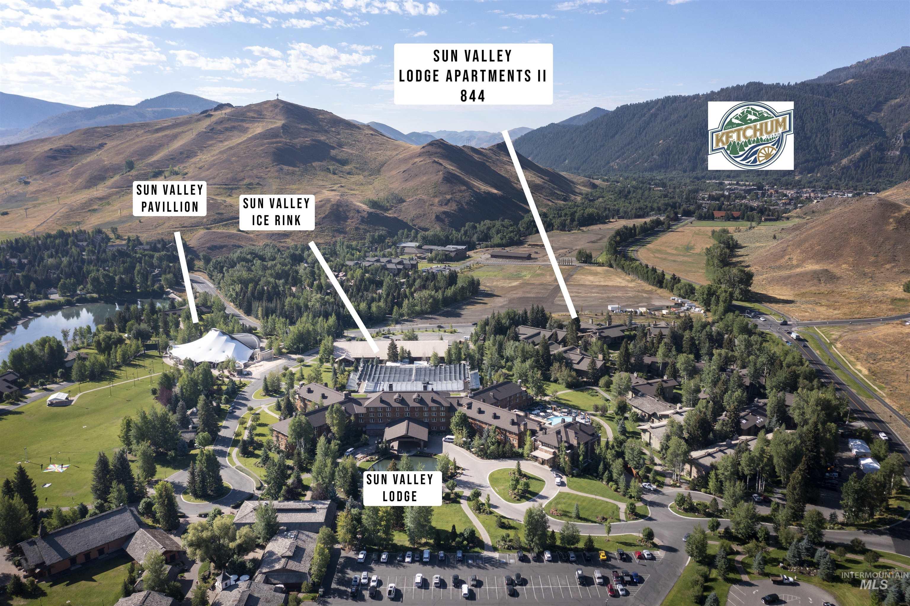 846 Lodge II Apartments Drive, Sun Valley, Idaho 83353, 2 Bedrooms, 3 Bathrooms, Residential For Sale, Price $3,250,000, 98962456