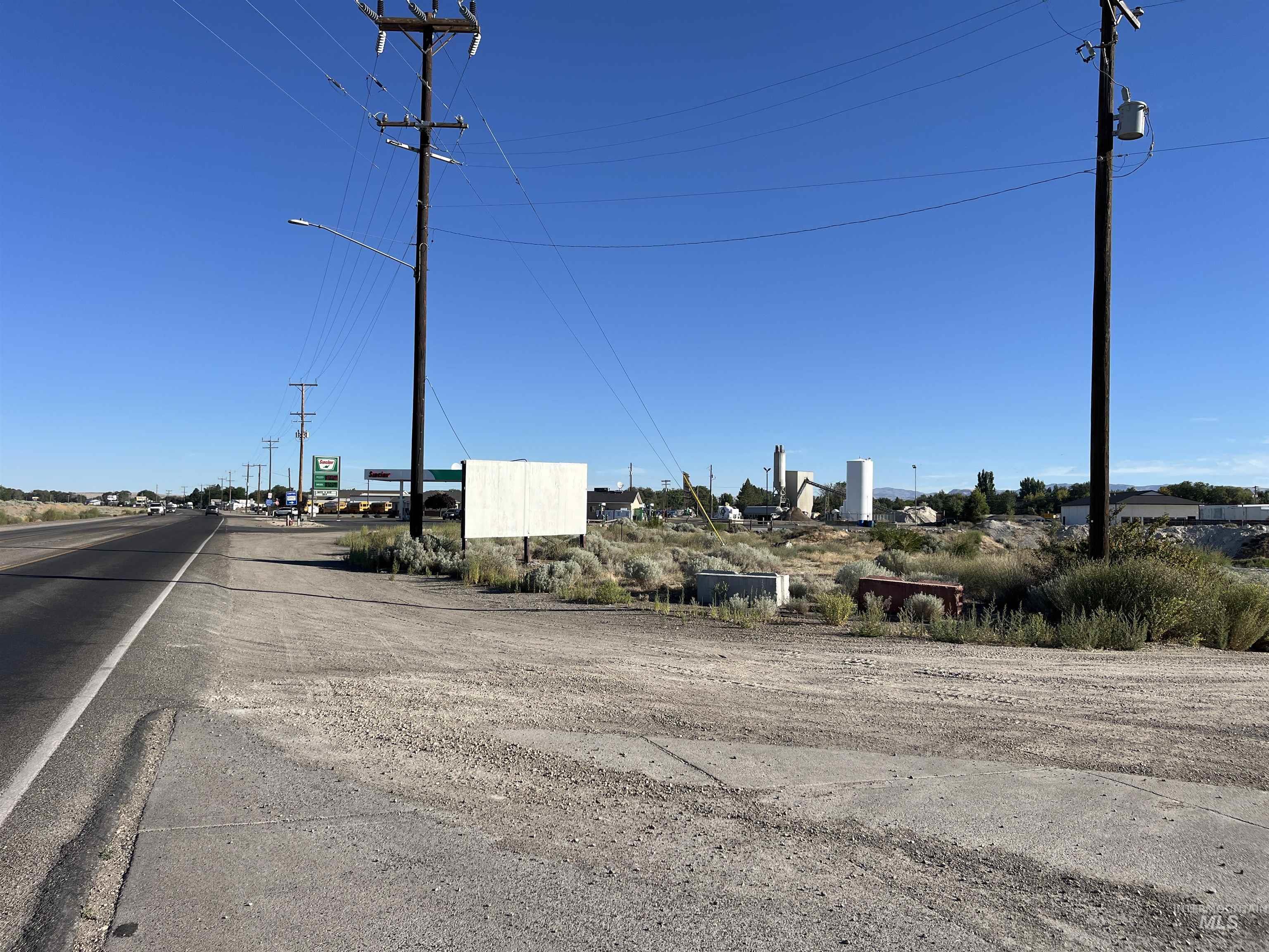 View of Sunset Strip/Highway 30 Grandfathered Billboard and 3 Phase Power
