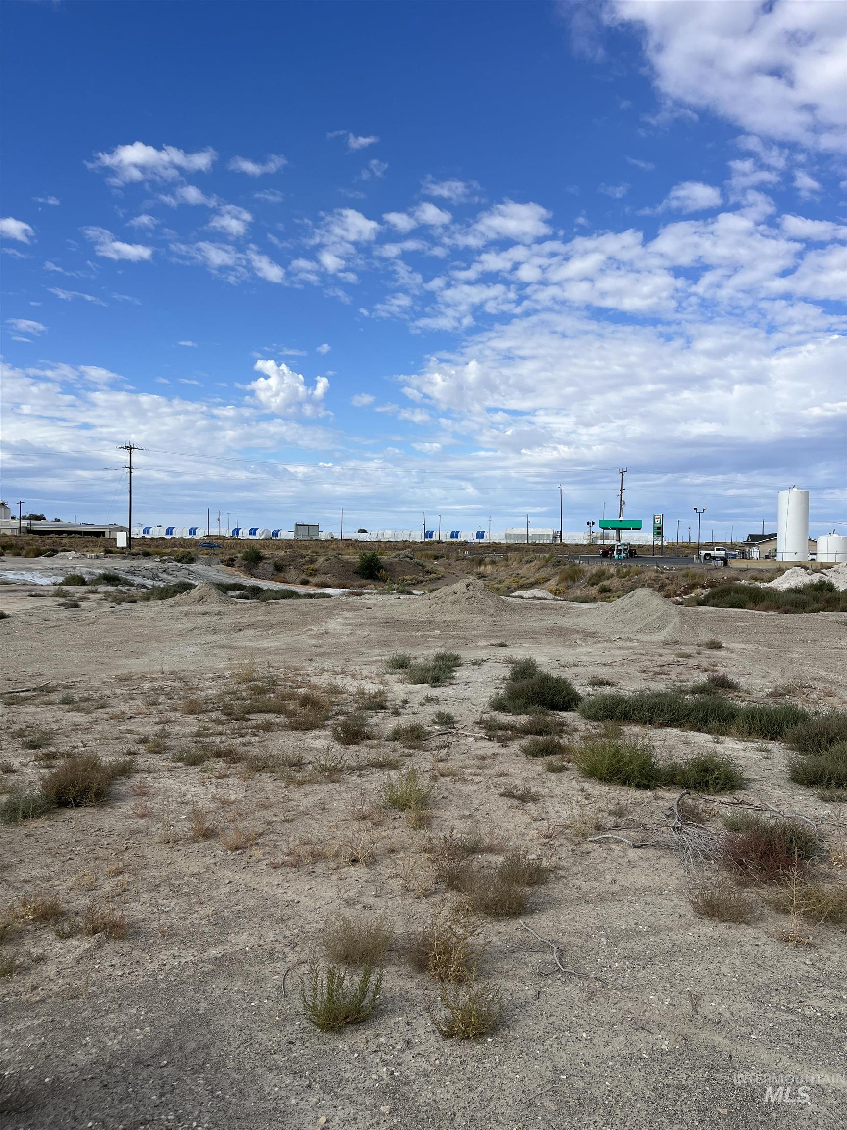 View from NW corner toward US Highway 30