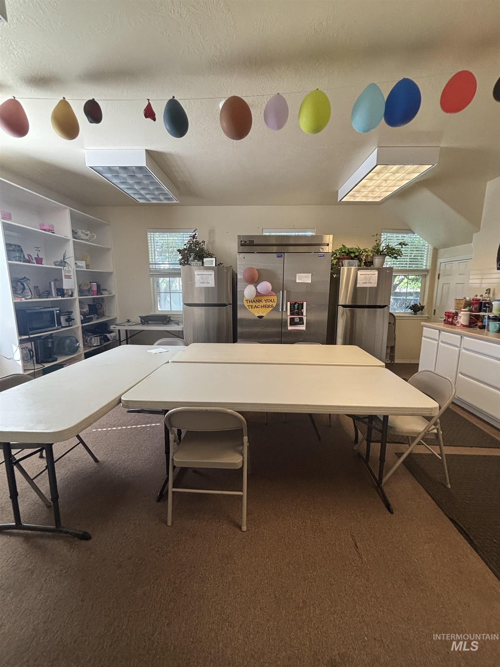 Big open breakroom