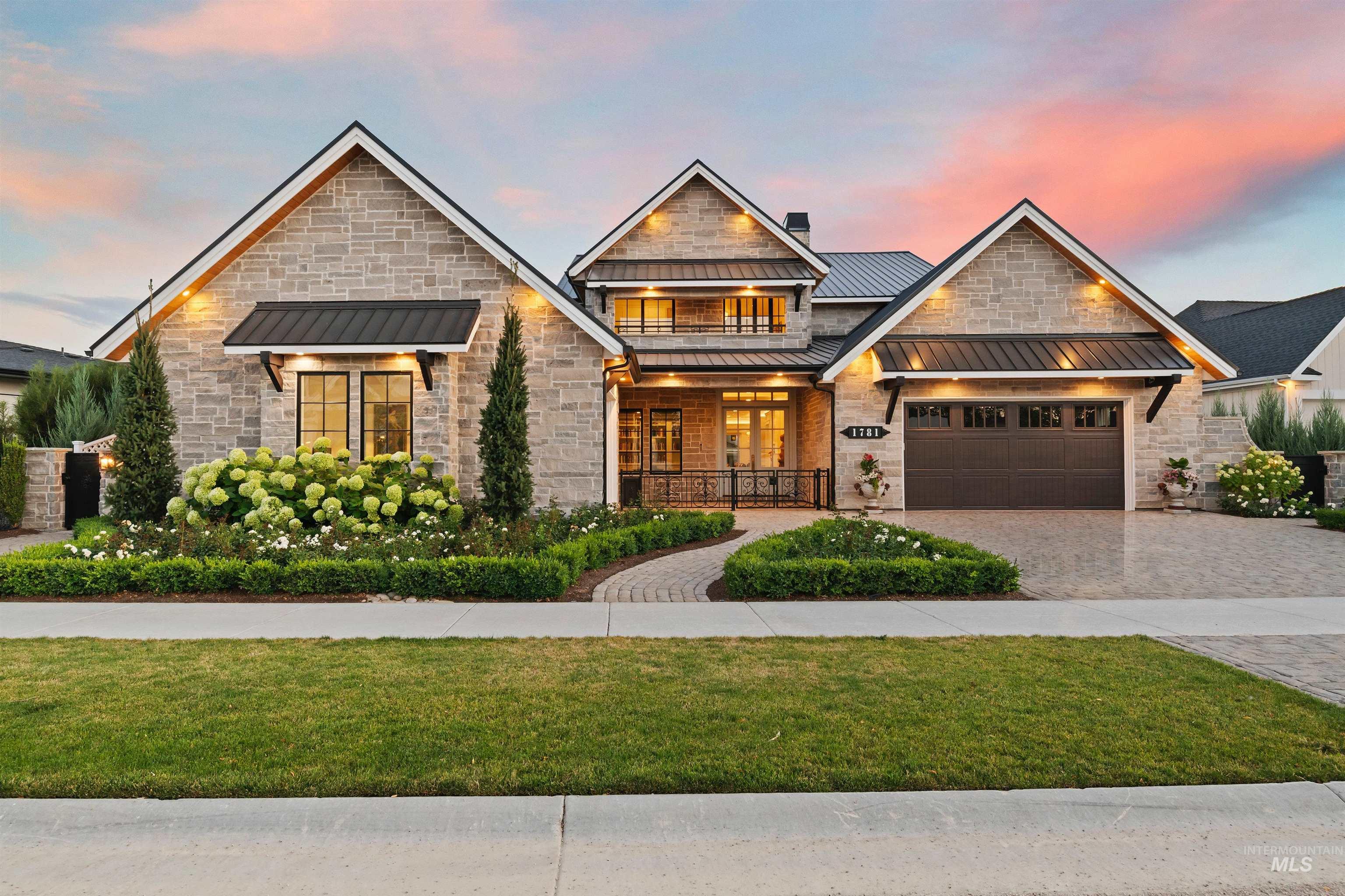 1781 E Garden Brook Drive, Eagle, Idaho 83616-7587, 5 Bedrooms, 4.5 Bathrooms, Residential For Sale, Price $2,999,900, 98962581