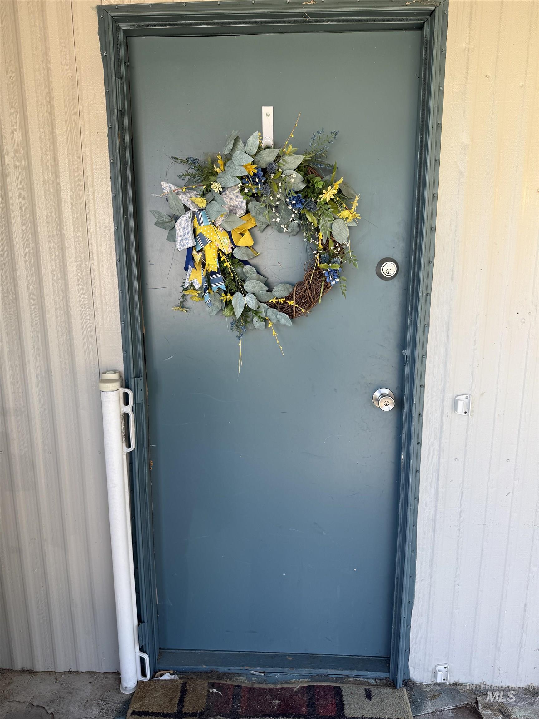 View of exterior entry