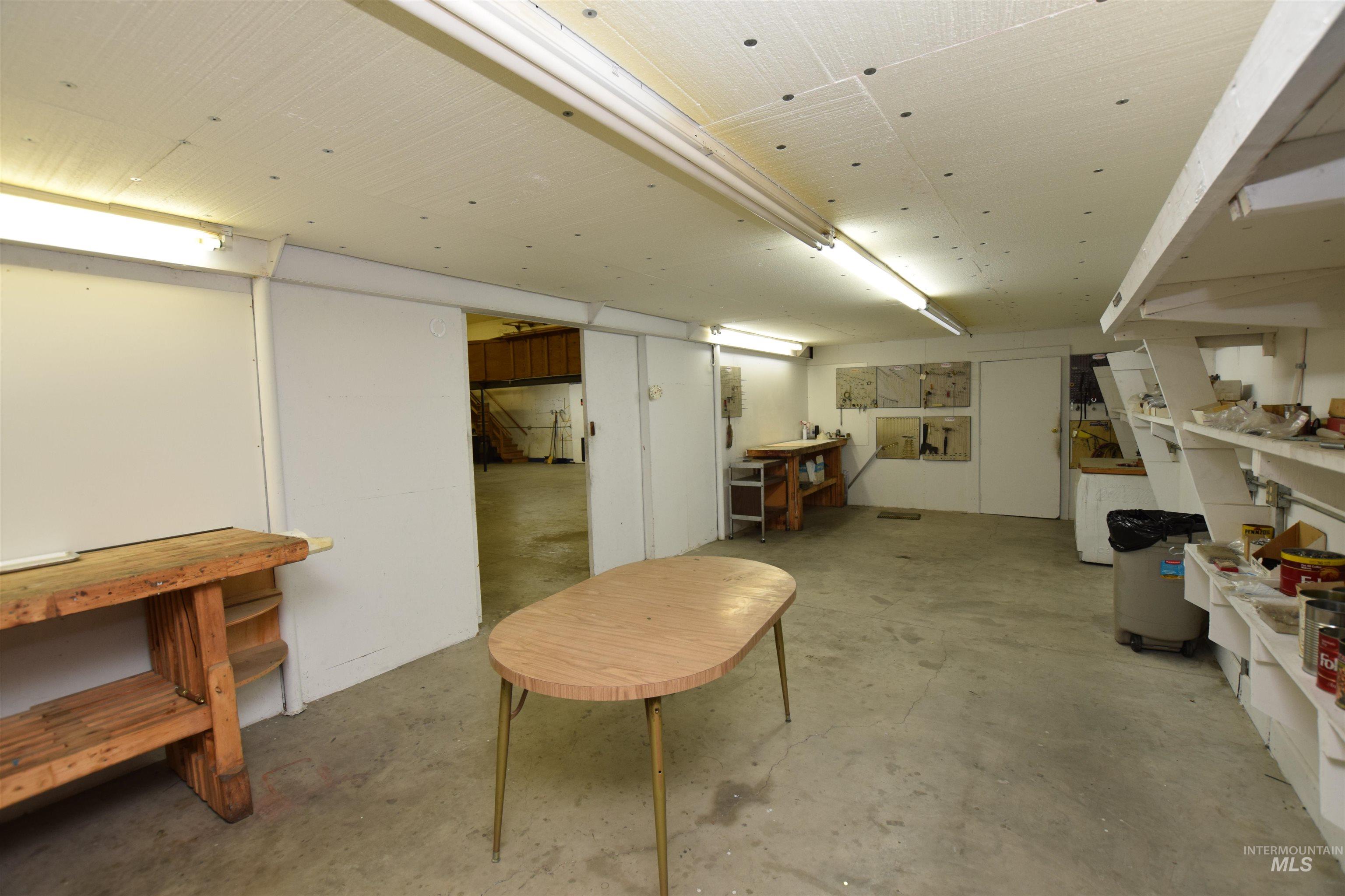 View of basement