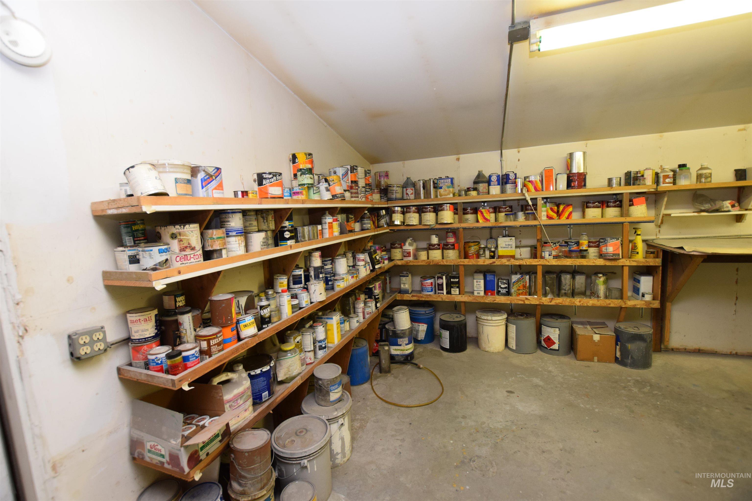 View of storage