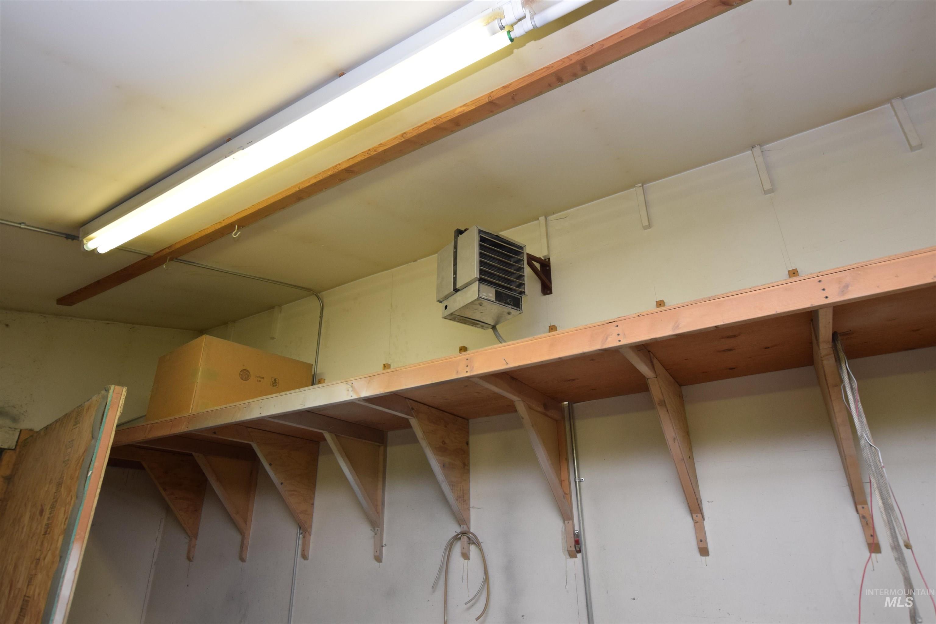Detailed view of a heating unit