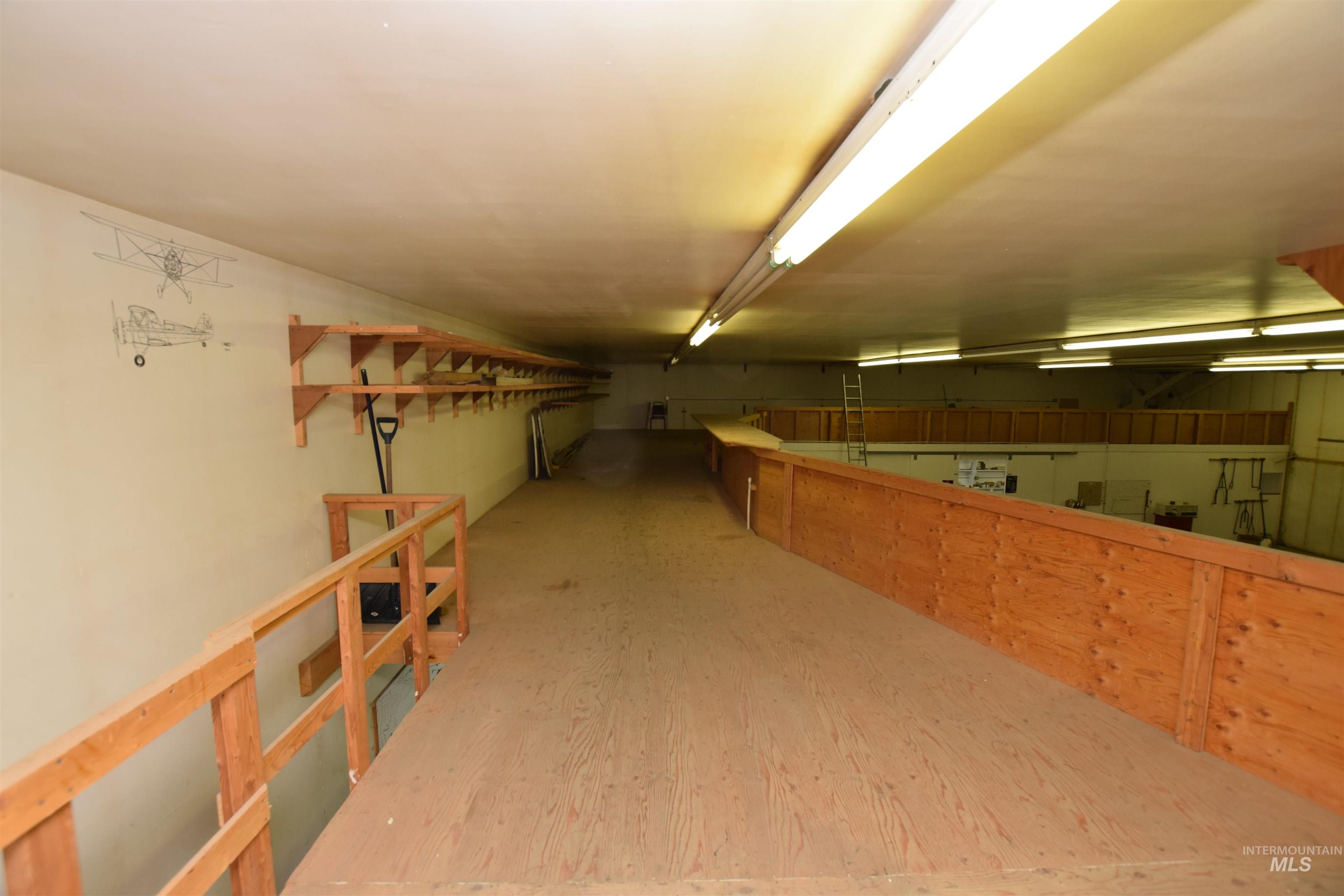 View of below grade area