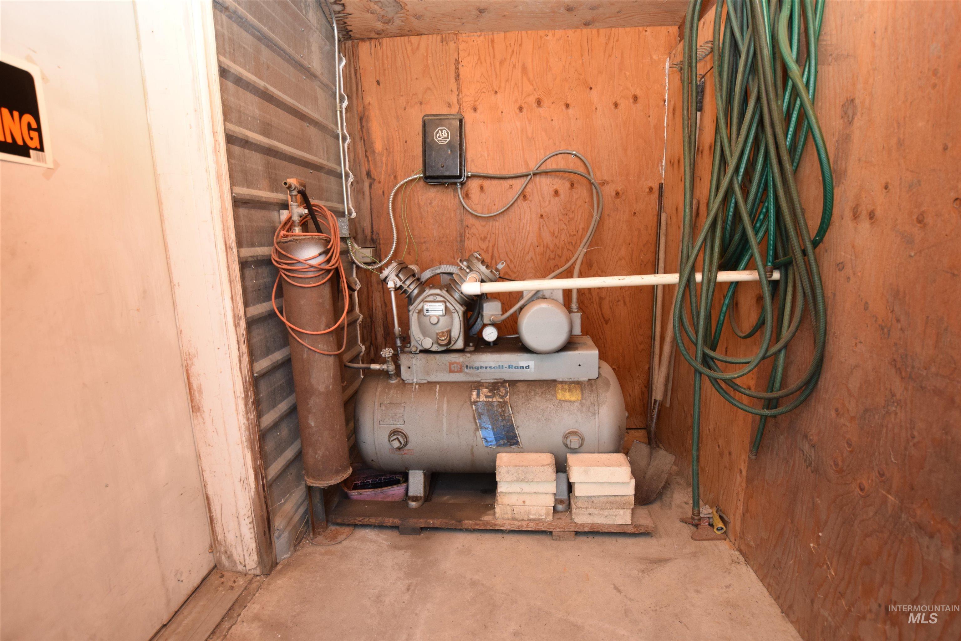 View of utility room
