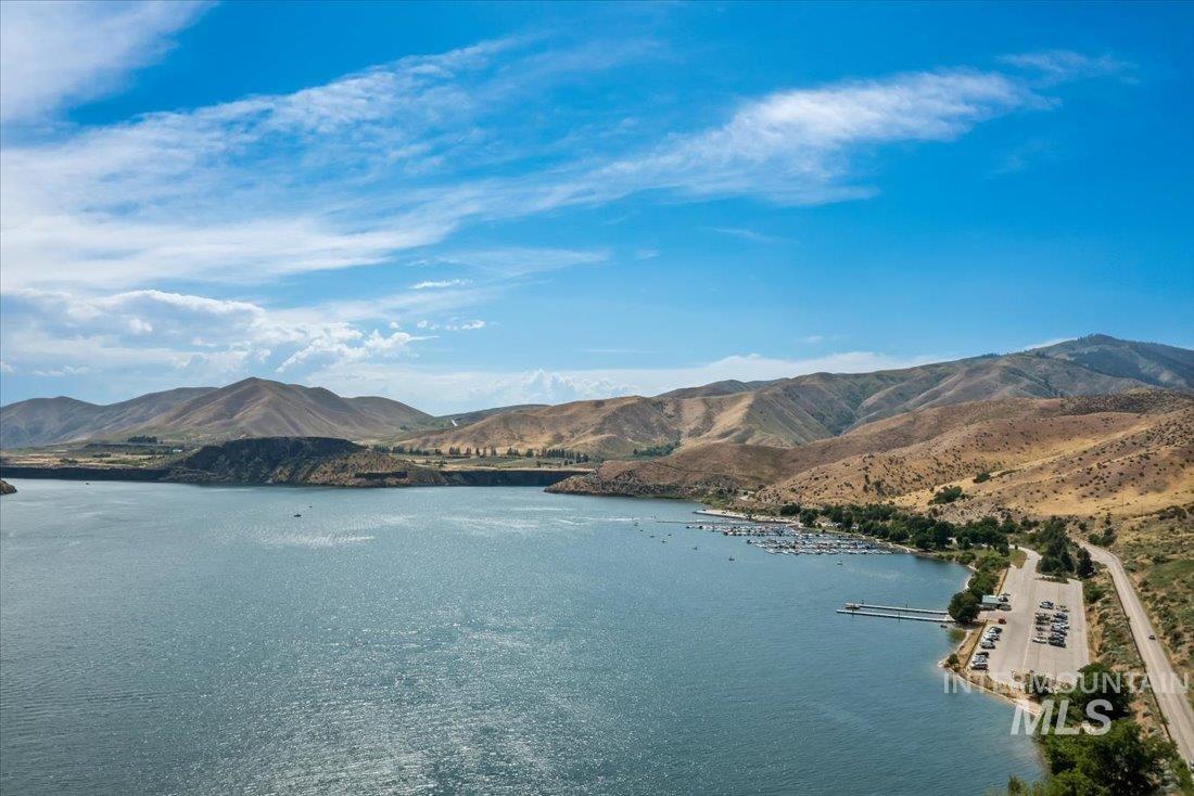 Lucky Peak Reservoir Park & boat dock area about 25 minutes away