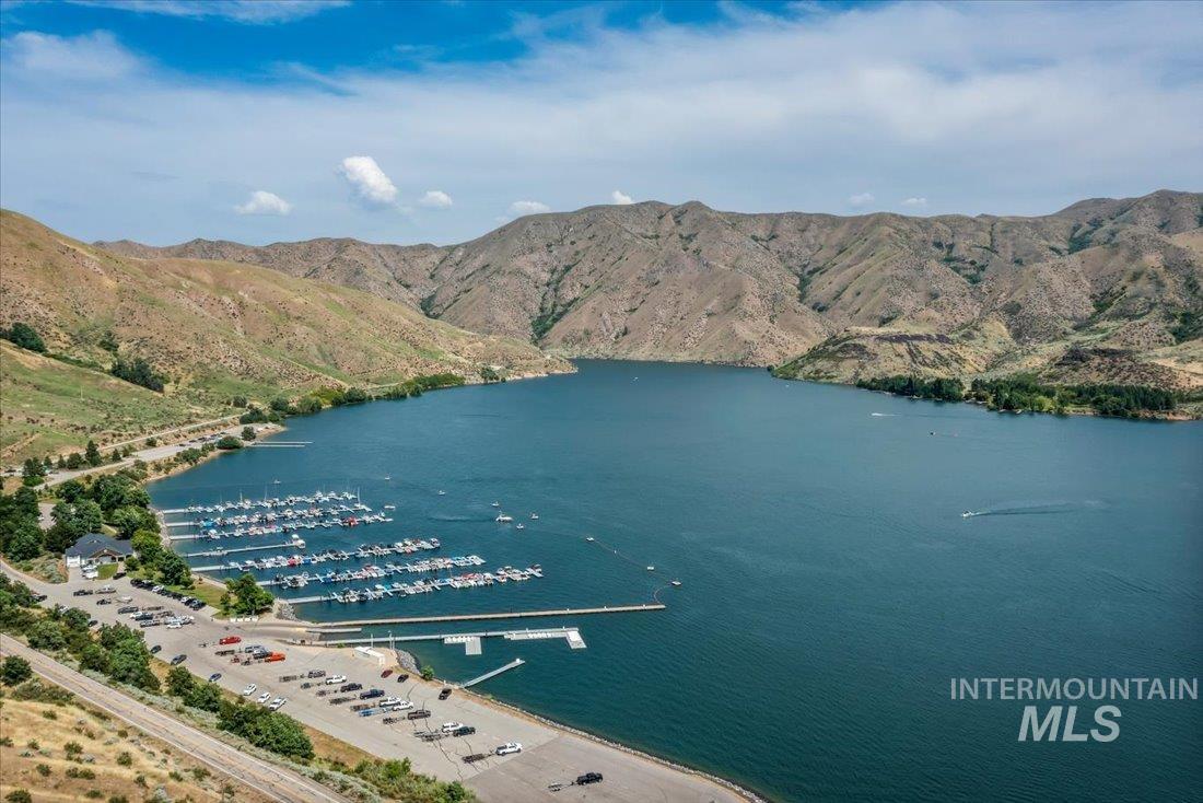 Lucky Peak Reservoir at Lucky Peak Park & Boat Dock area