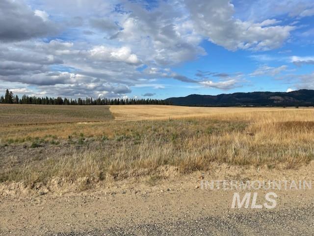 Mountain view featuring rural landscape