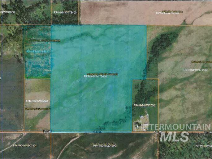 Map / location featuring property boundaries highlighted