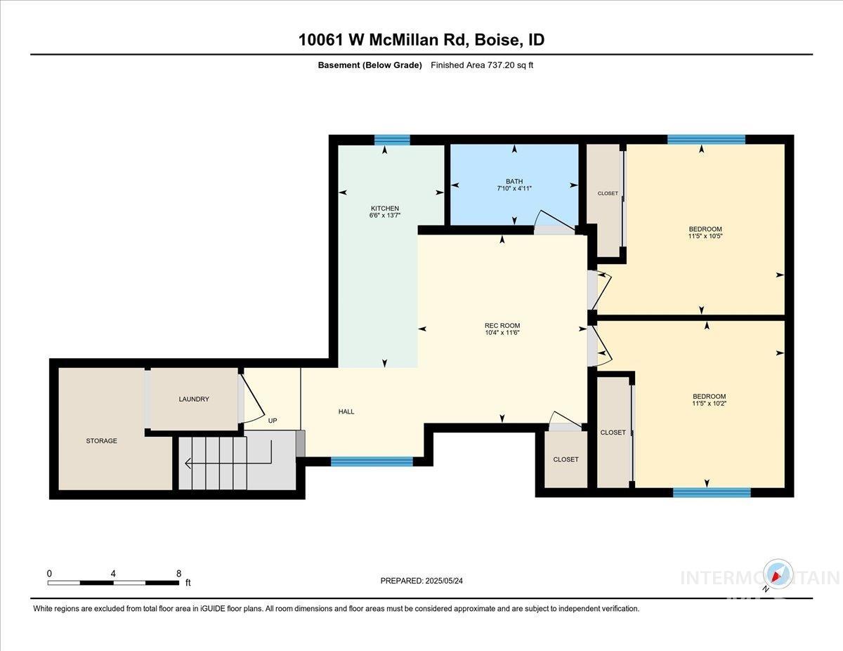 10061 W McMillan & 10063 McMillan (ADU), Boise, Idaho 83704, 3 Bedrooms, 2.5 Bathrooms, Residential Income For Sale, Price $705,000, 98963441