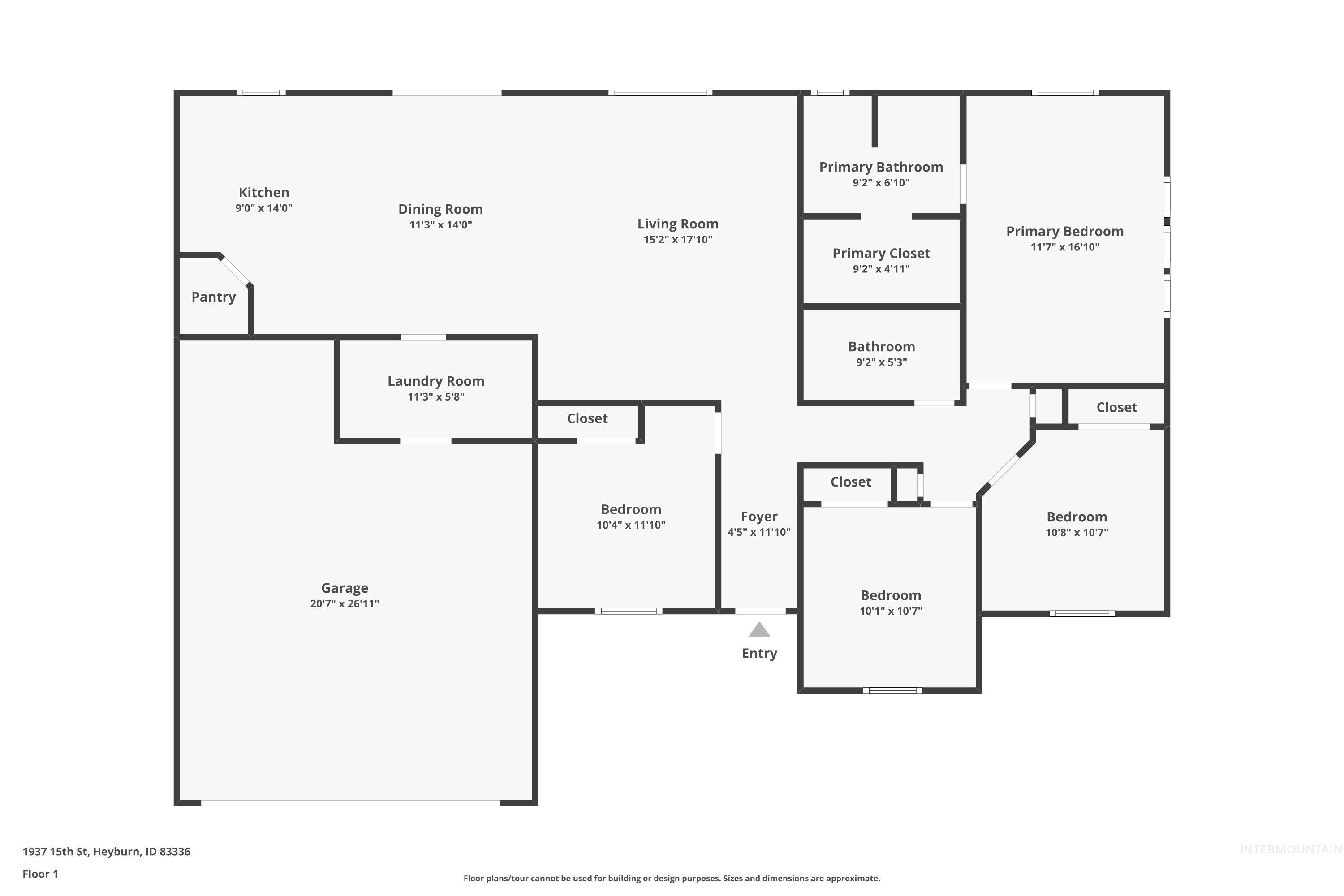 View of property floor plan