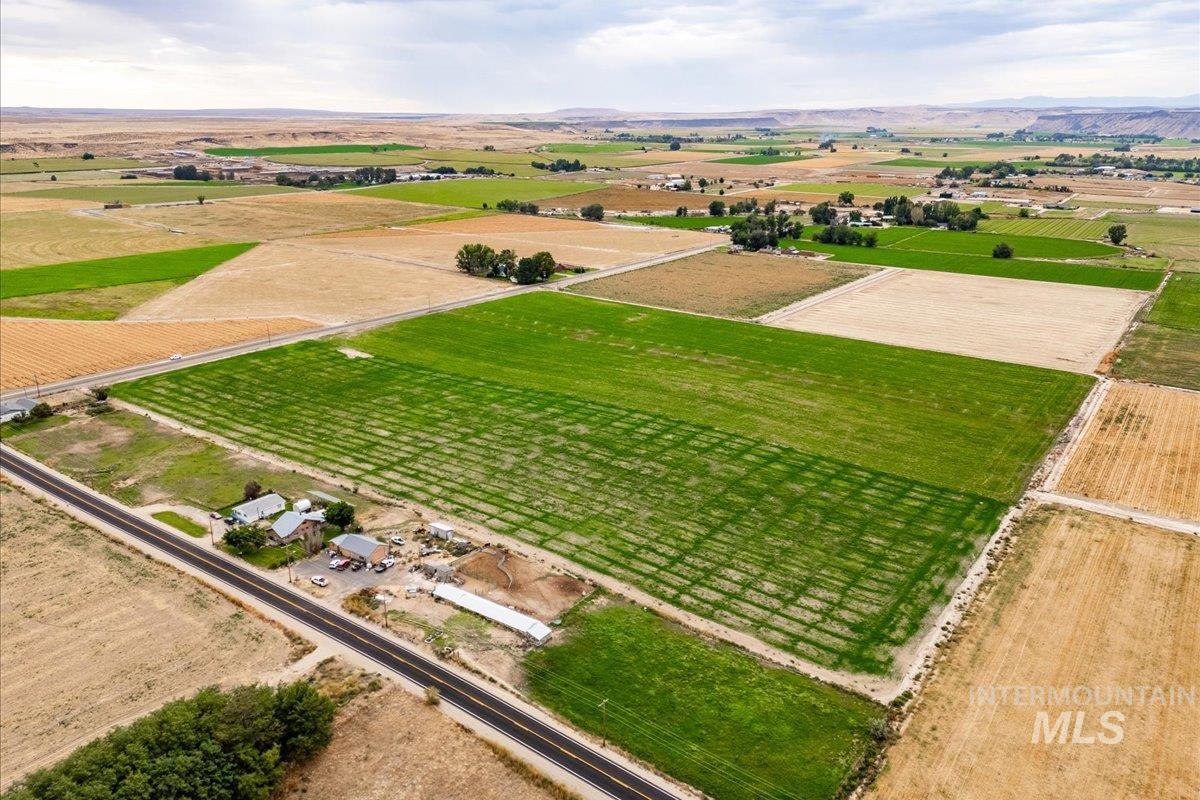 View of rural area with extensive farmland
