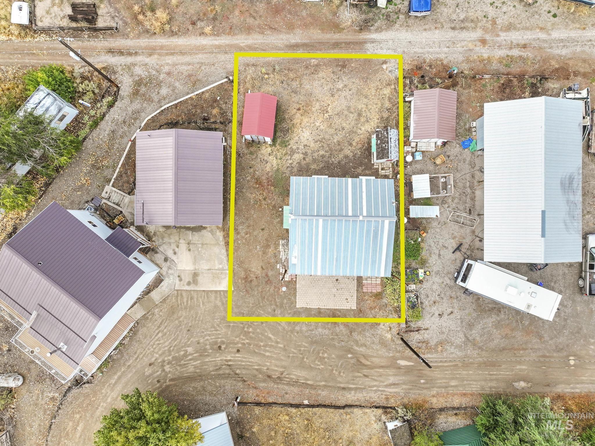 There are two sheds on the property