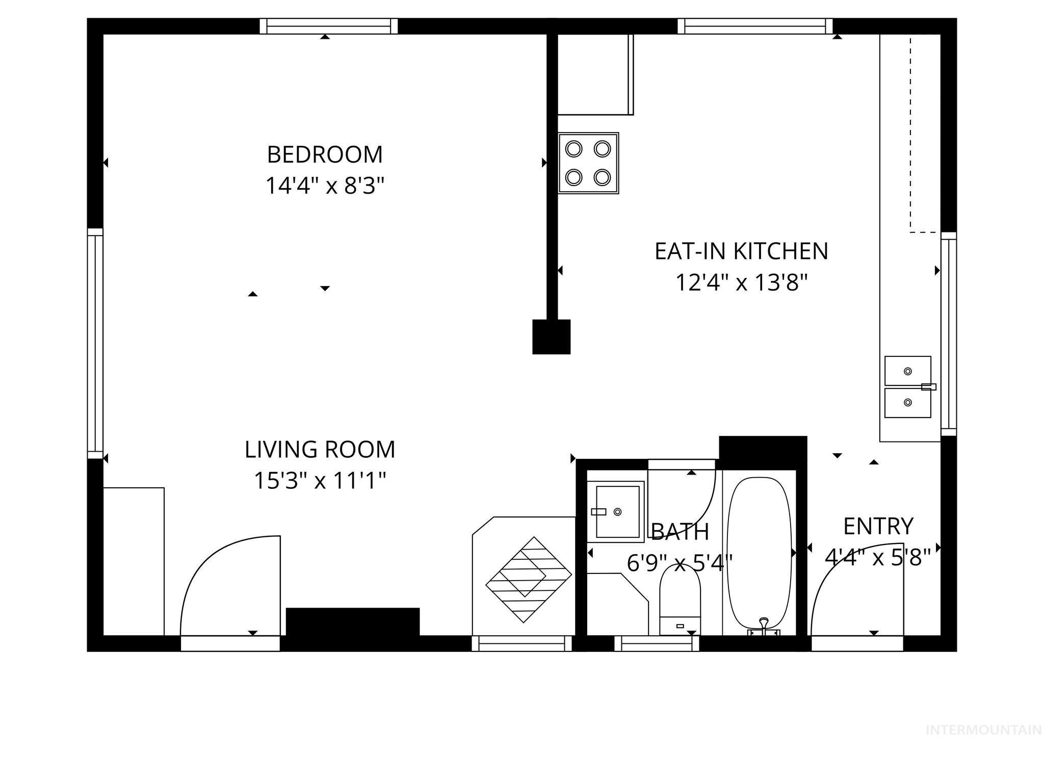View of home floor plan