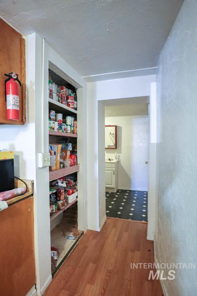 View of storage area