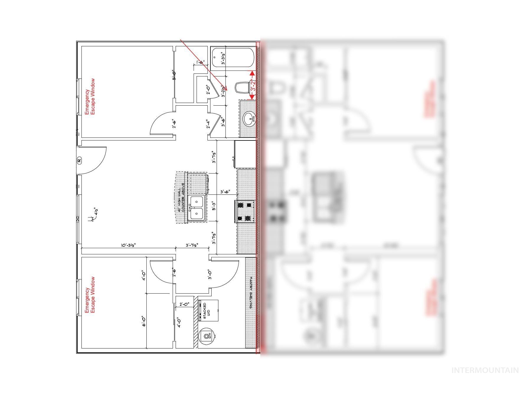 View of floor plan / room layout