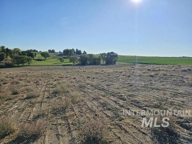 View of yard featuring a view of rural / pastoral area
