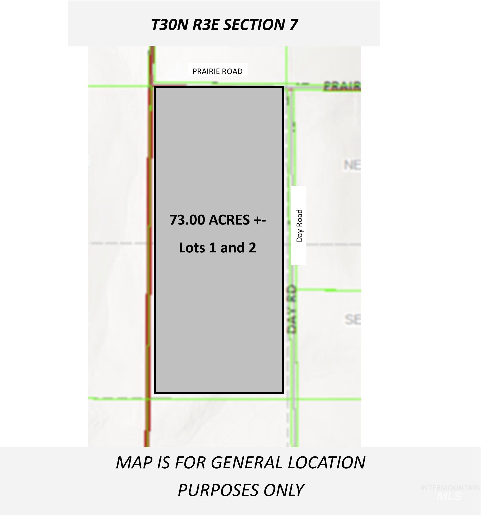 SW corner Day & Prairie Rd, Grangeville, Idaho 83530, Land For Sale, Price $1,095,000, 98963922