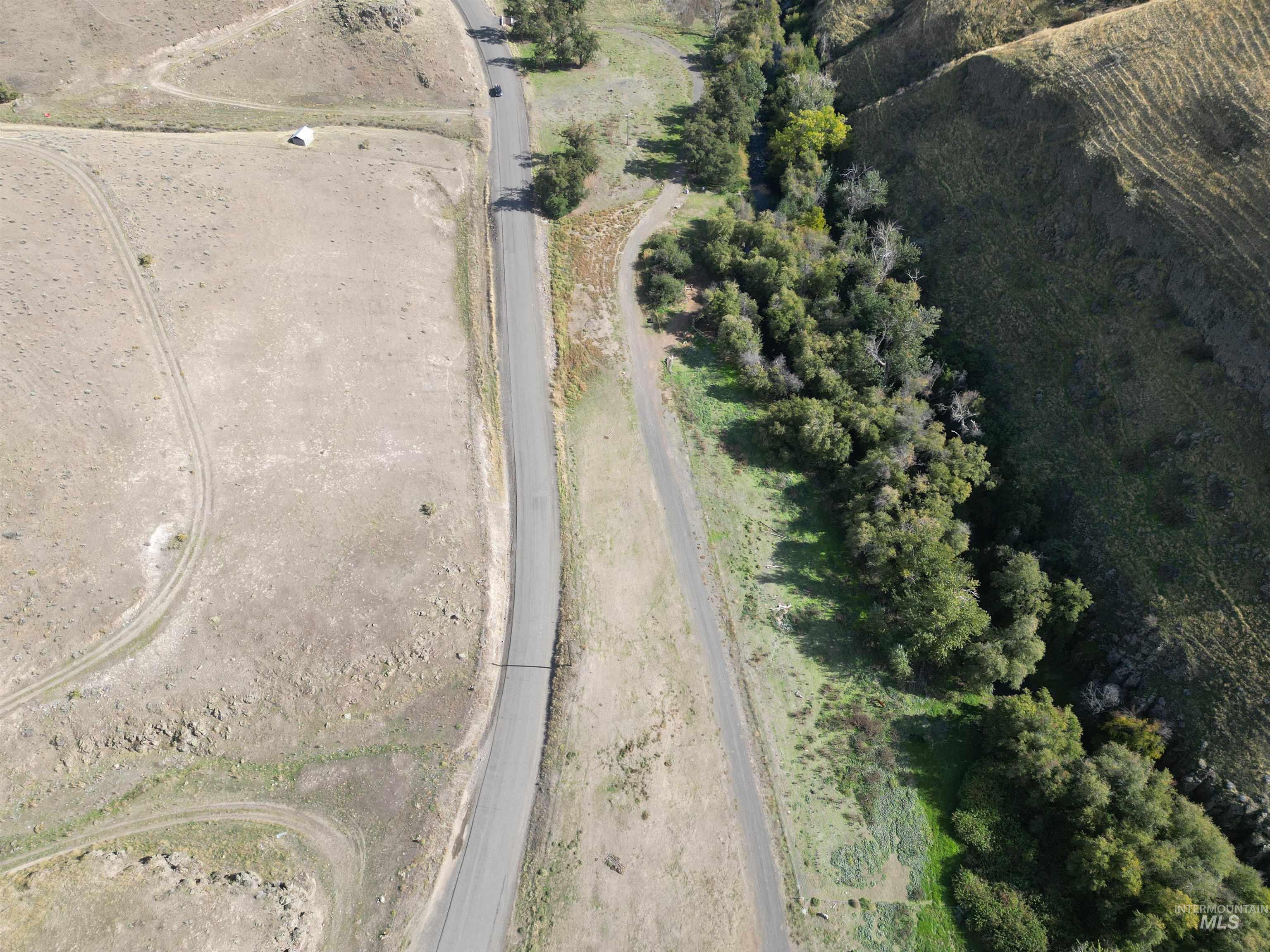 Aerial view of property's location