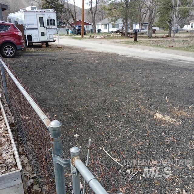 View of yard featuring a residential view