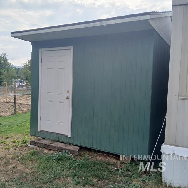 View of shed