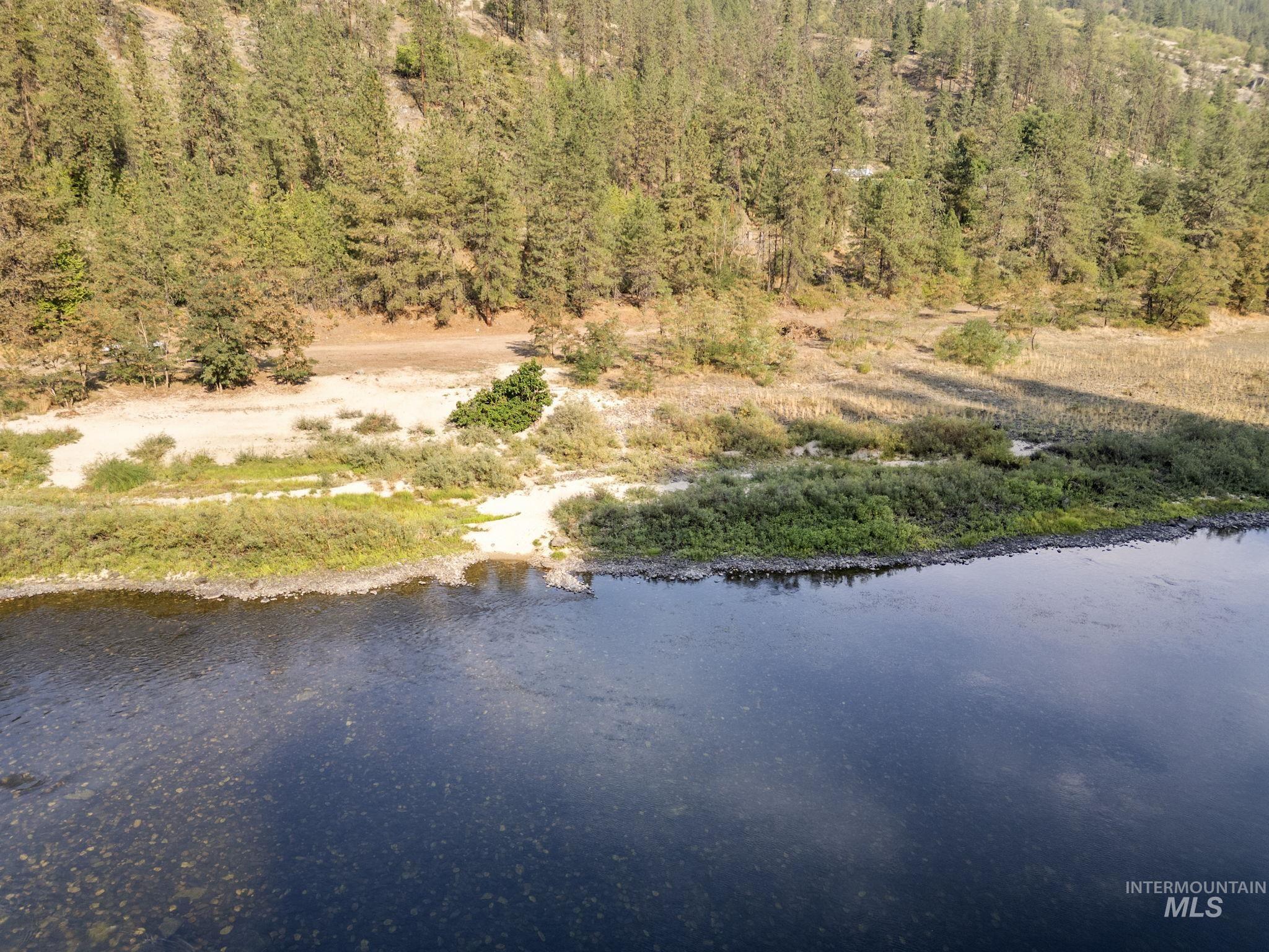 Drone / aerial view of a large body of water
