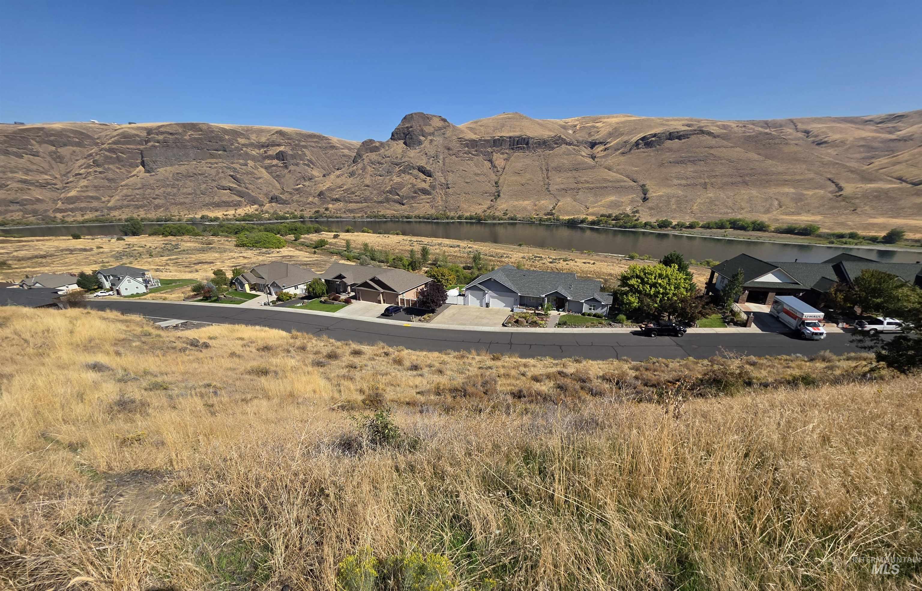 View of mountain background