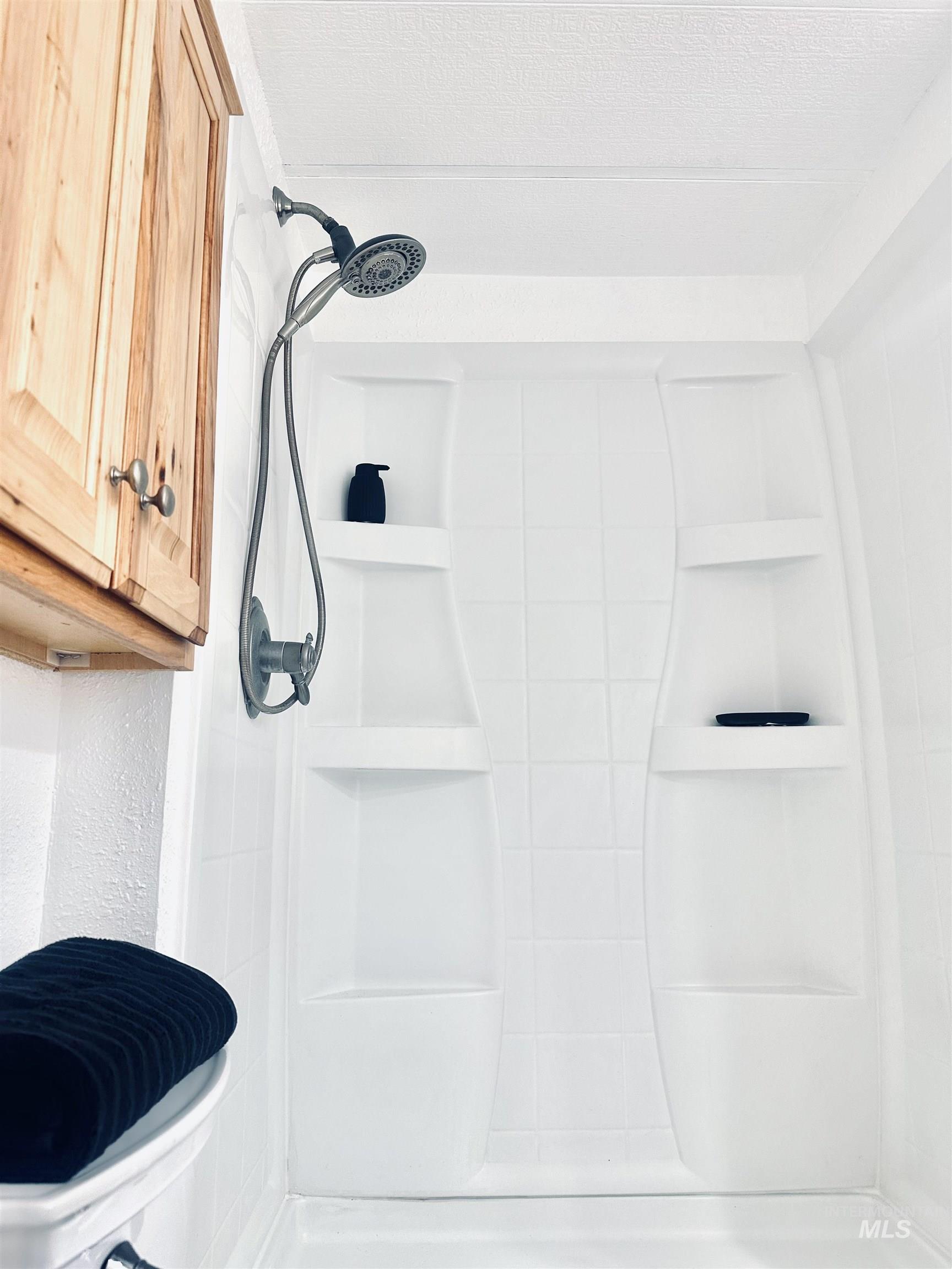 Full bath with a shower