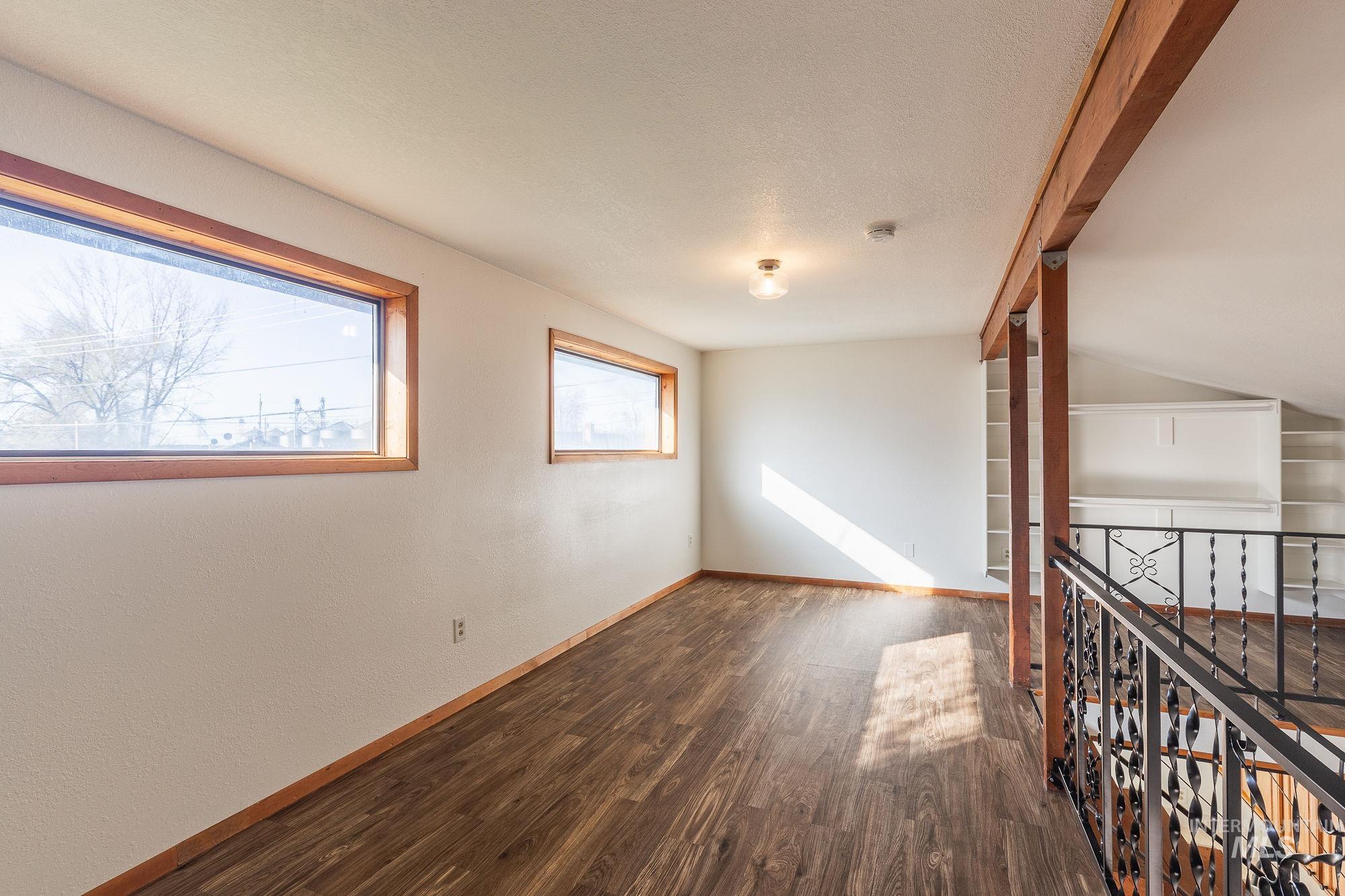 Unit C Lofted Bedroom/Office area