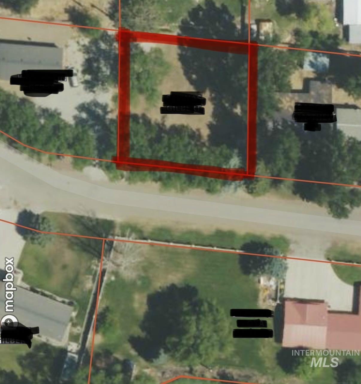 Aerial view of property's location featuring property boundaries highlighted