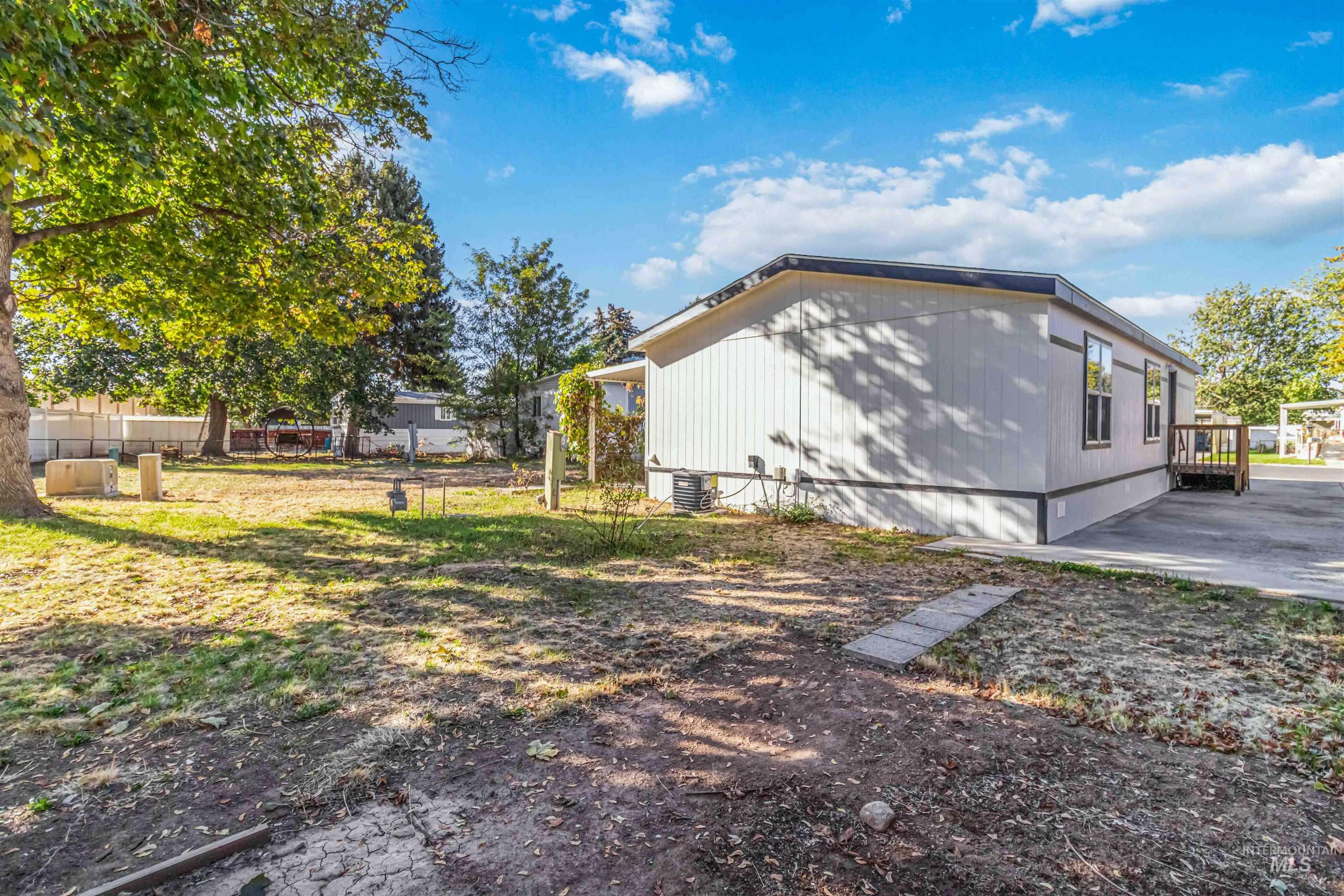 View of property exterior featuring crawl space