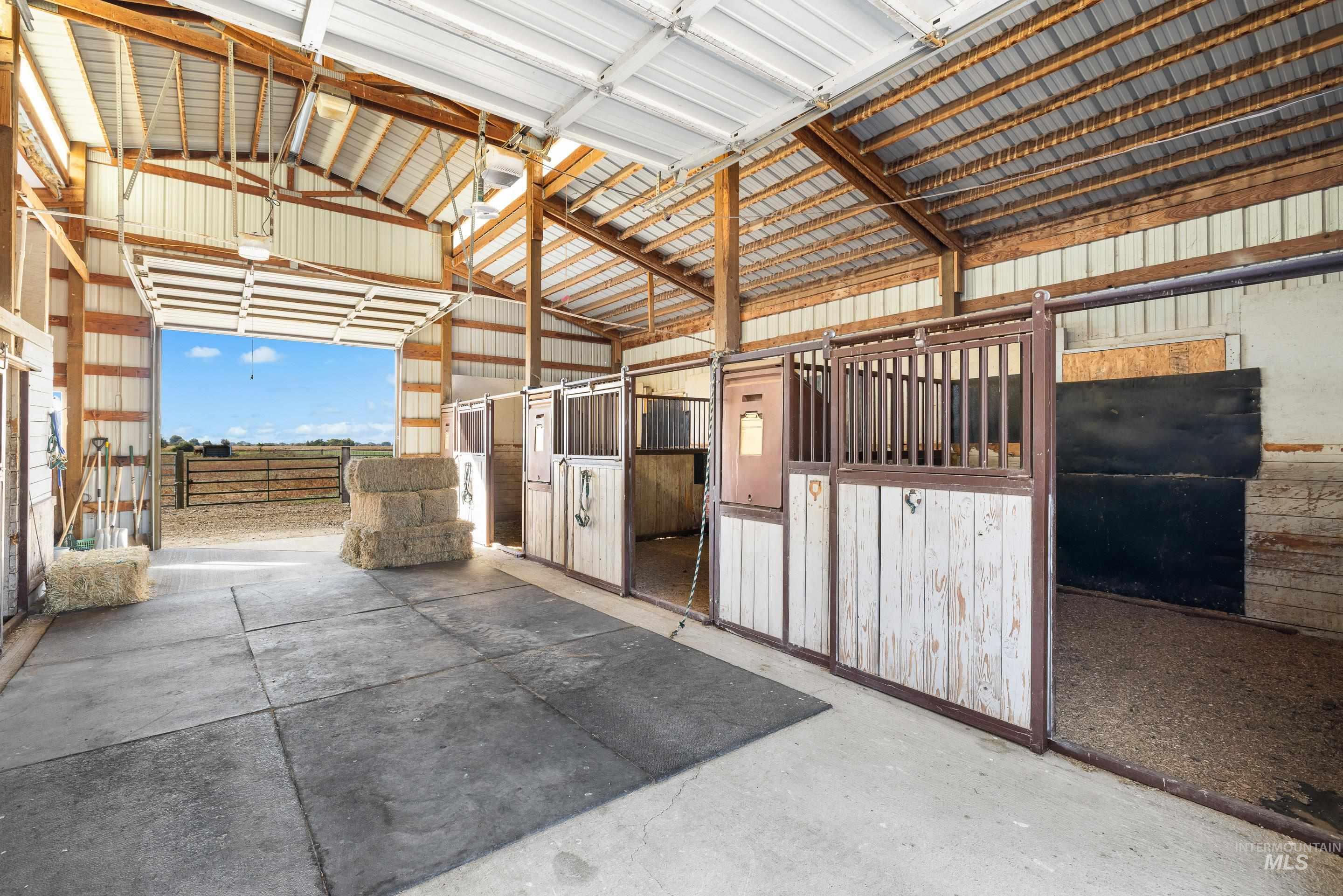 View of stable