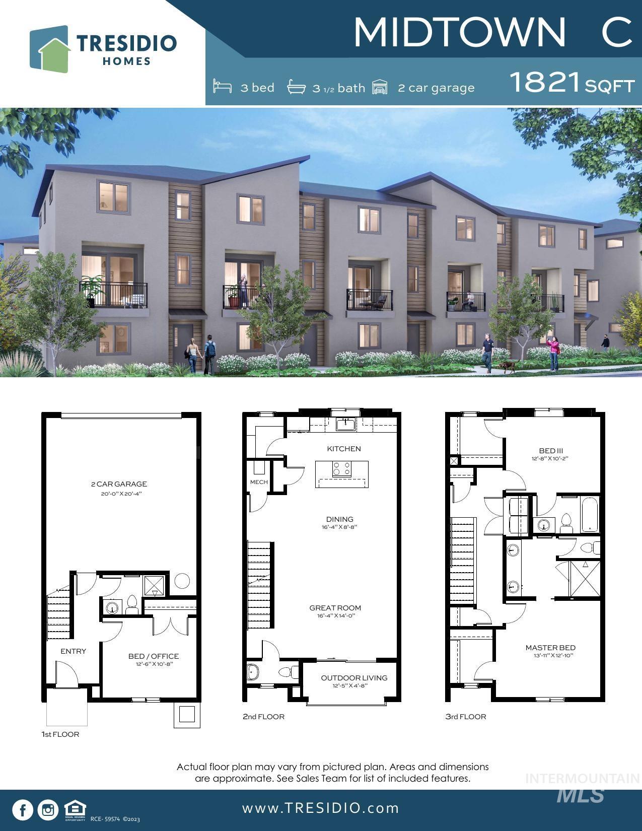View of home floor plan