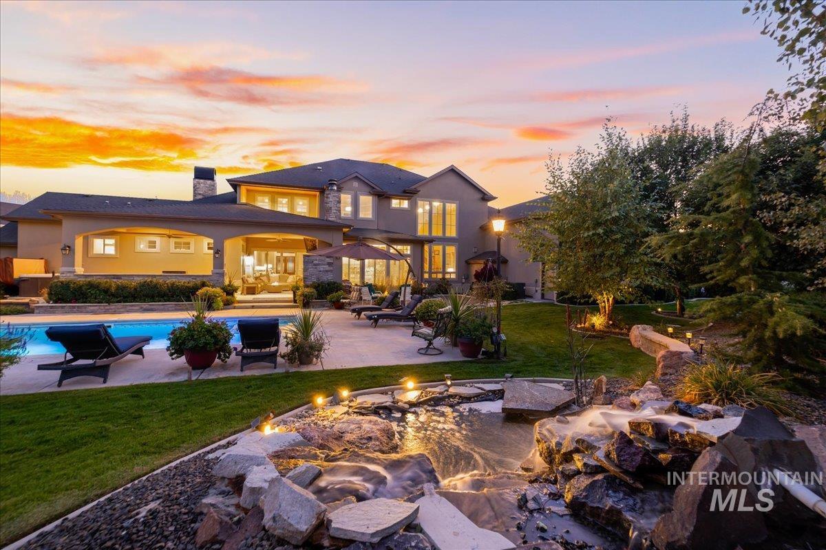 17500 Stiehl Creek Dr, Nampa, Idaho 83687, 4 Bedrooms, 4.5 Bathrooms, Residential For Sale, Price $2,300,000, 98964437