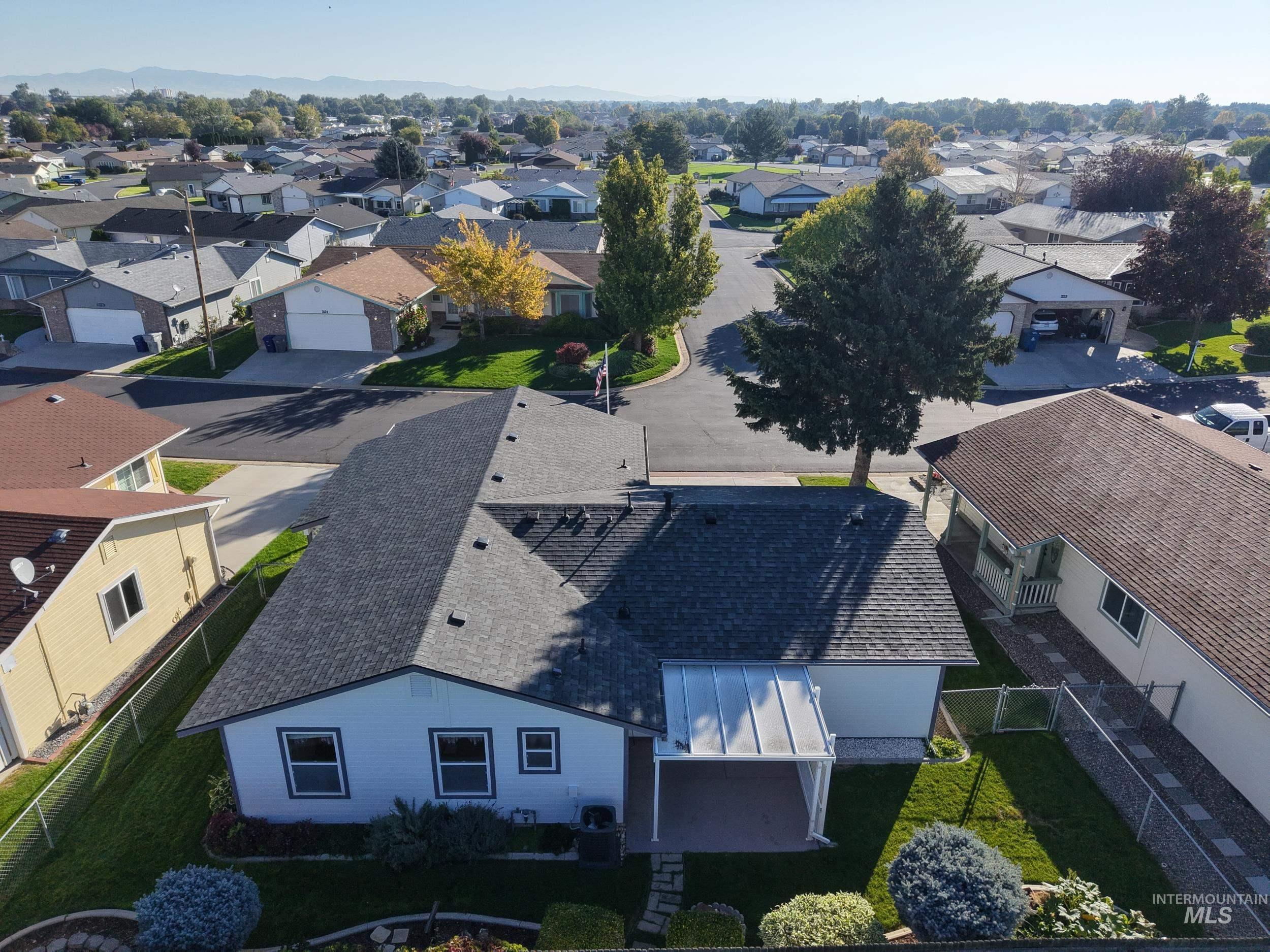 View of subject property
