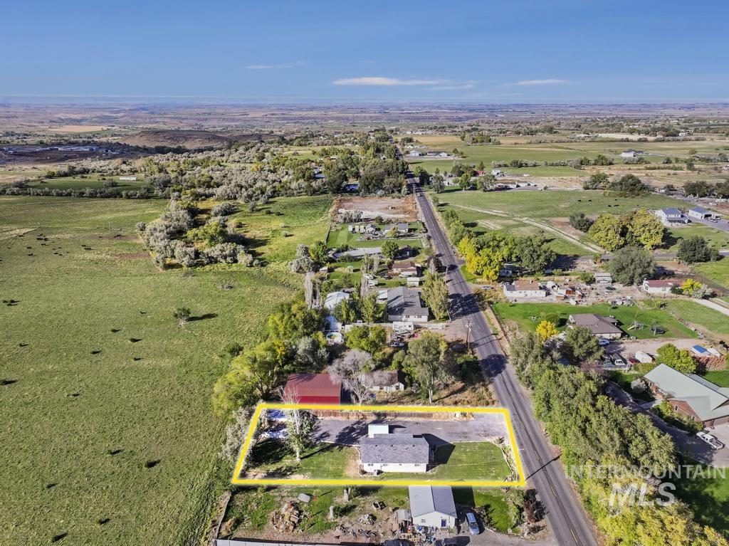 View of property location featuring property parcel outlined