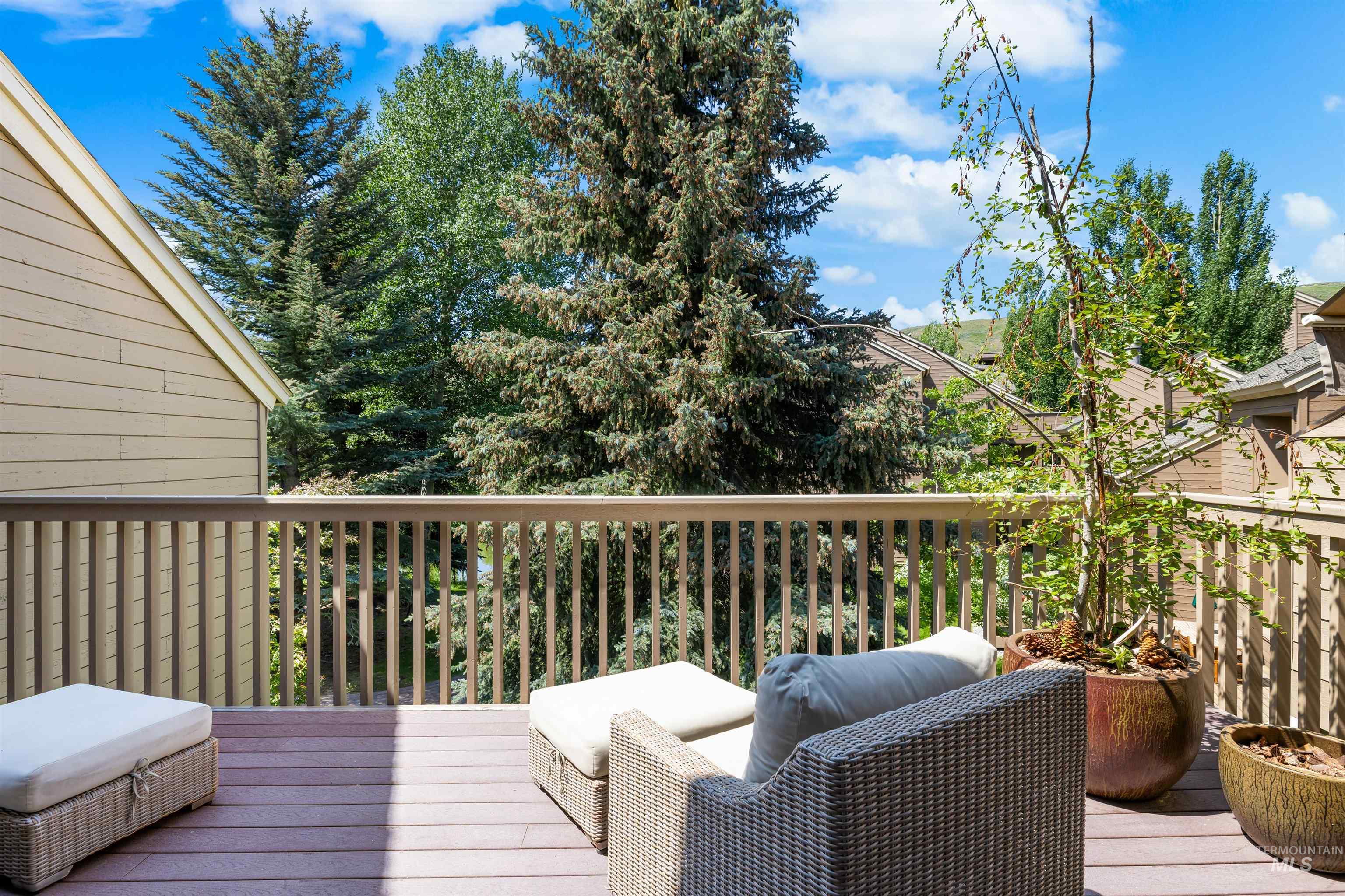 View of deck
