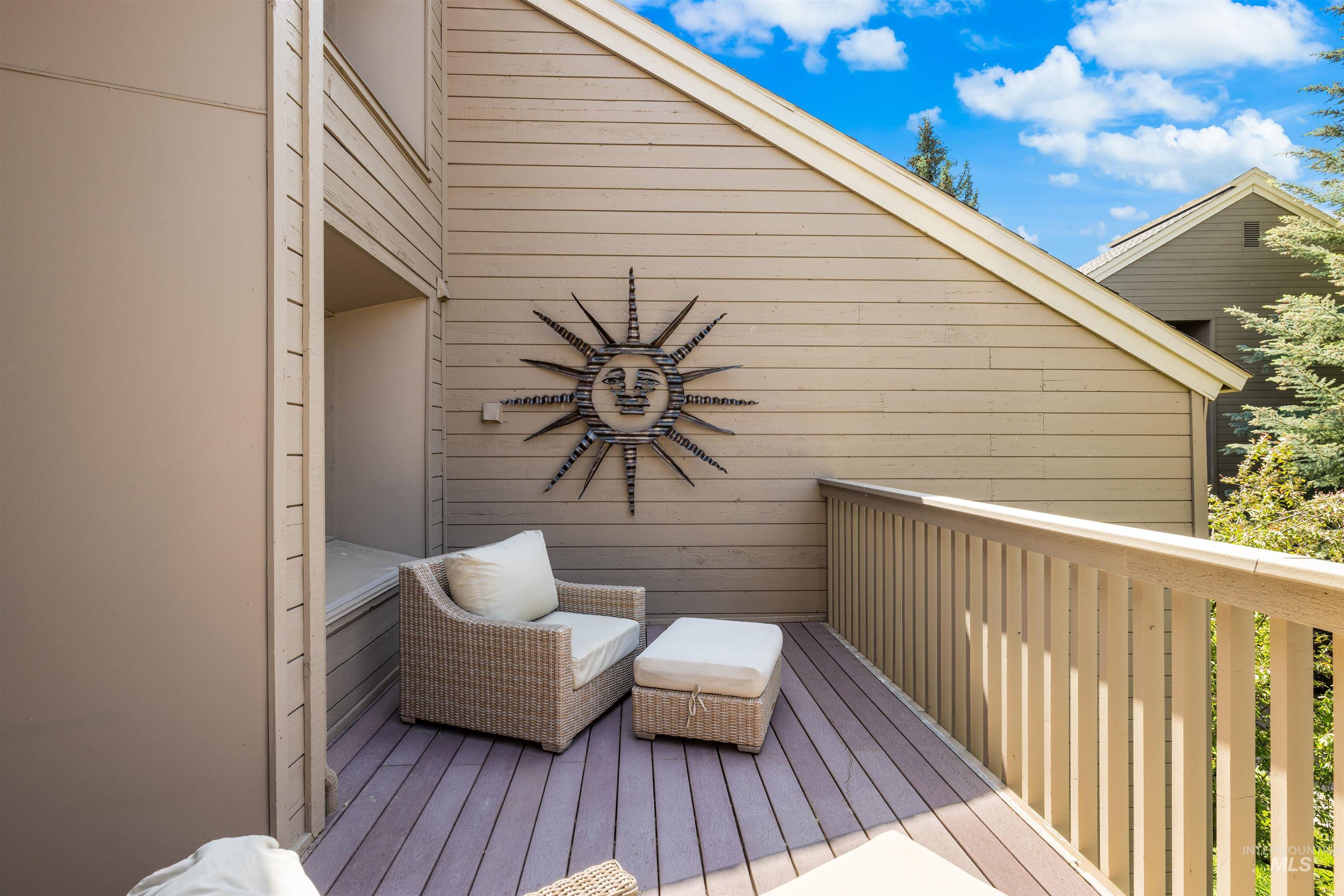 View of deck