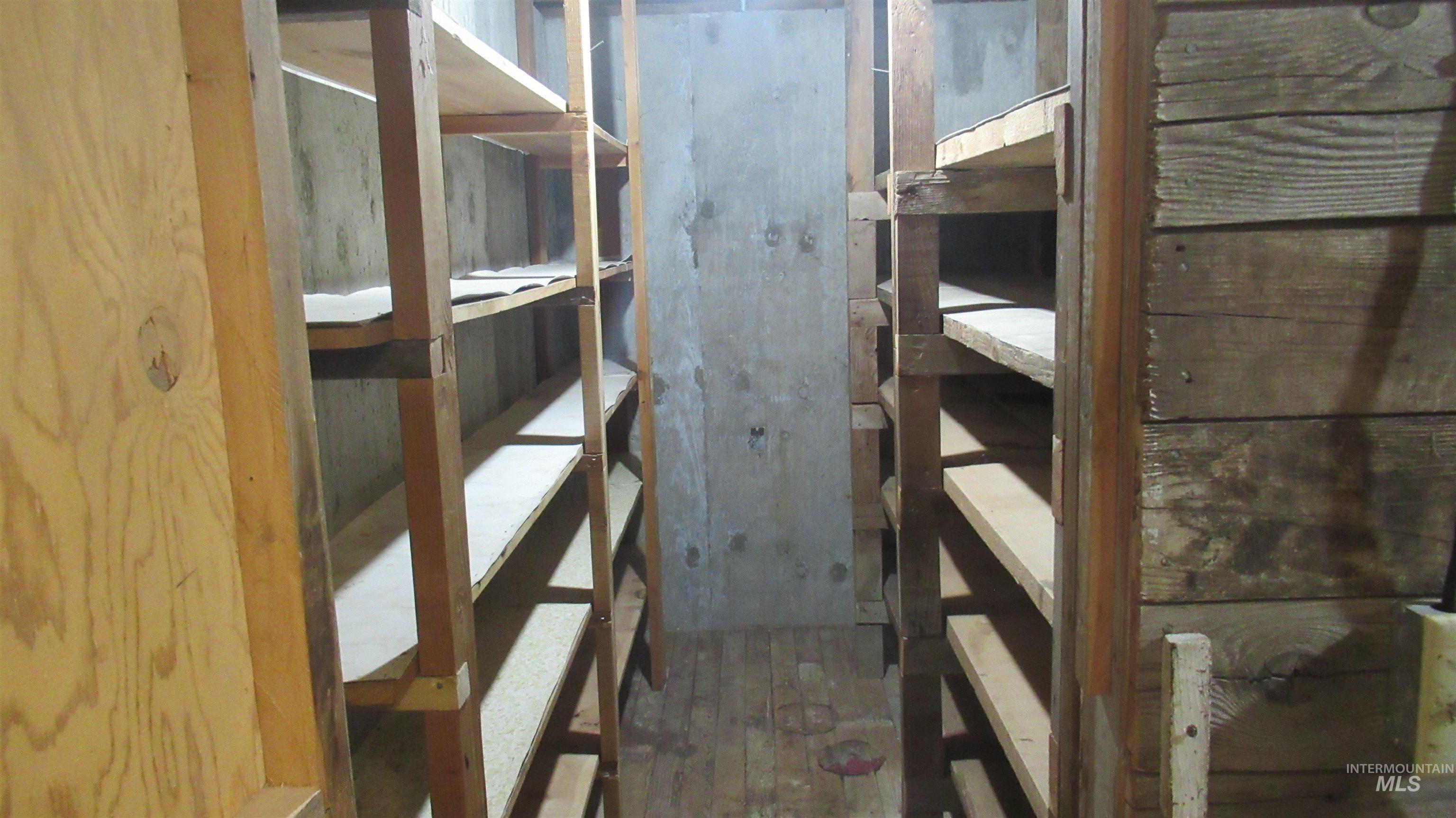 View of storage room