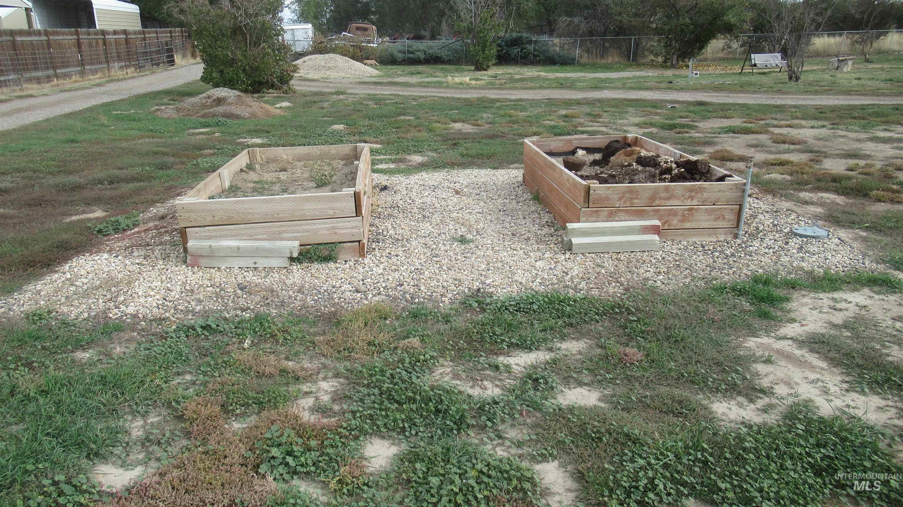 Exterior view of a garden