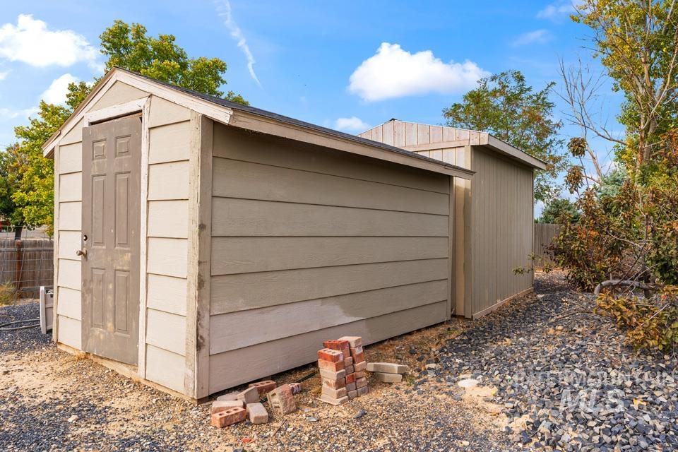 View of shed