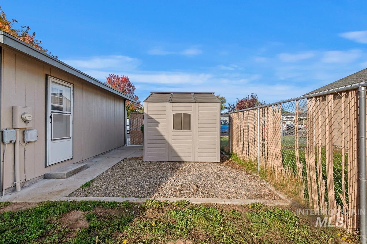 View of shed