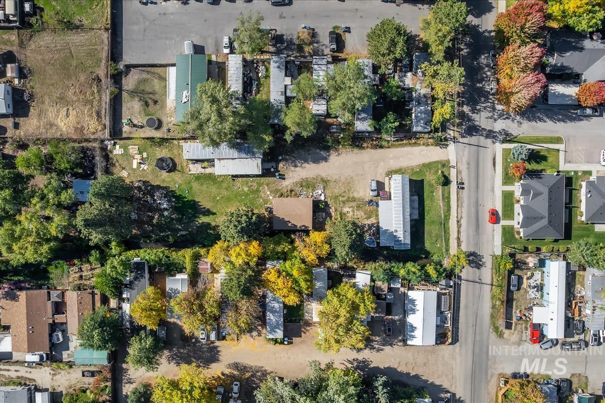 Aerial view of property's location