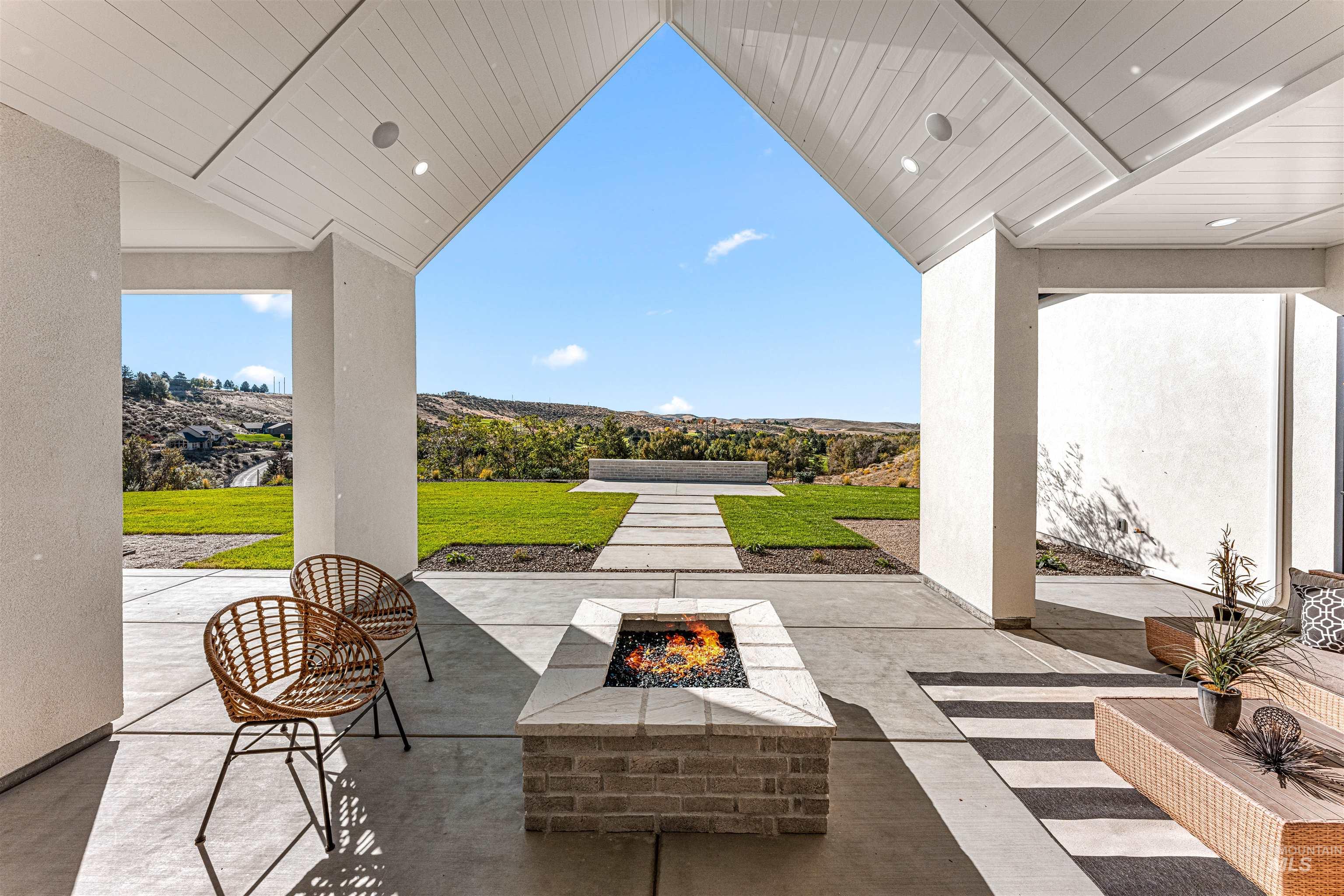 View of patio