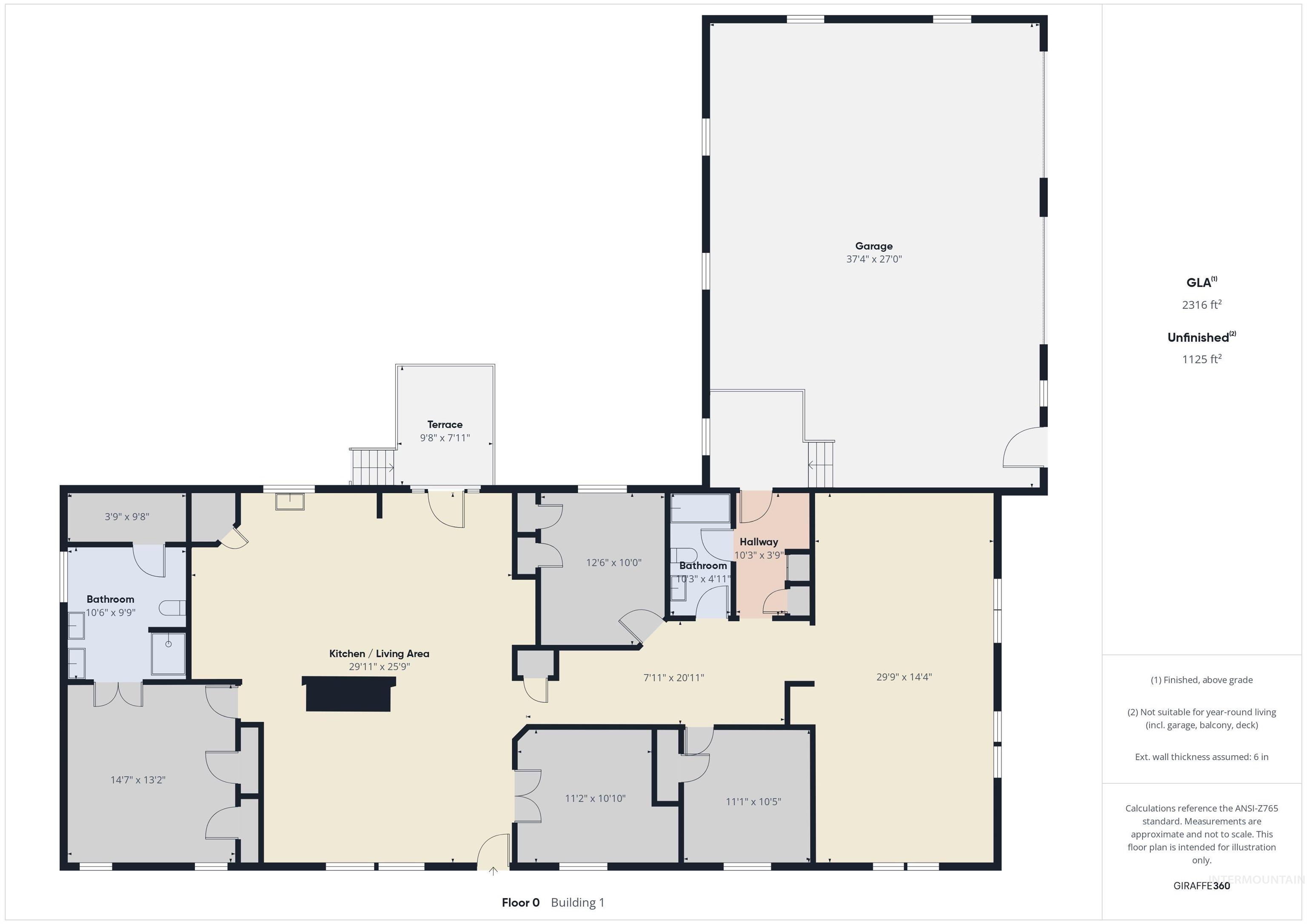 View of home floor plan