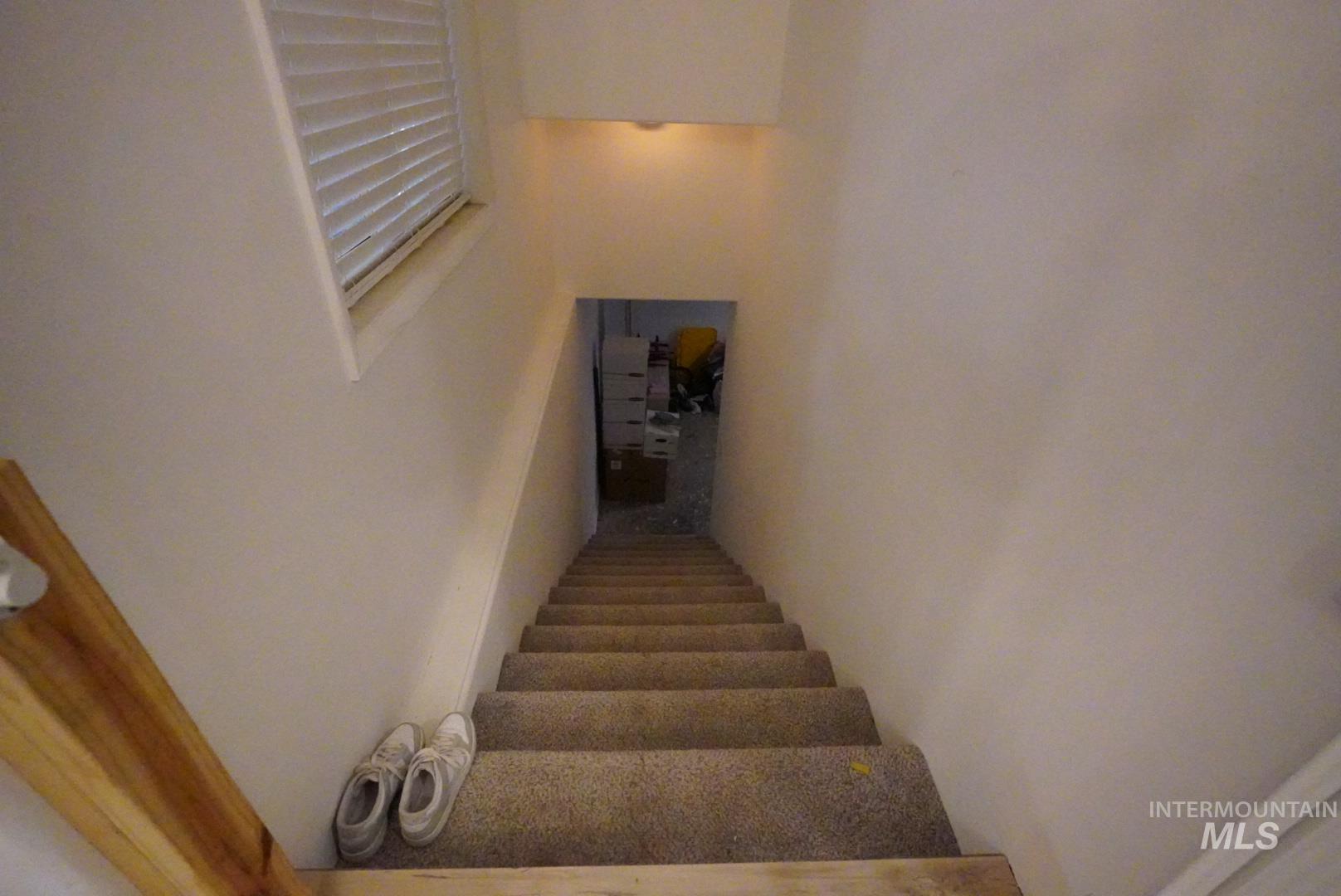 View of stairs