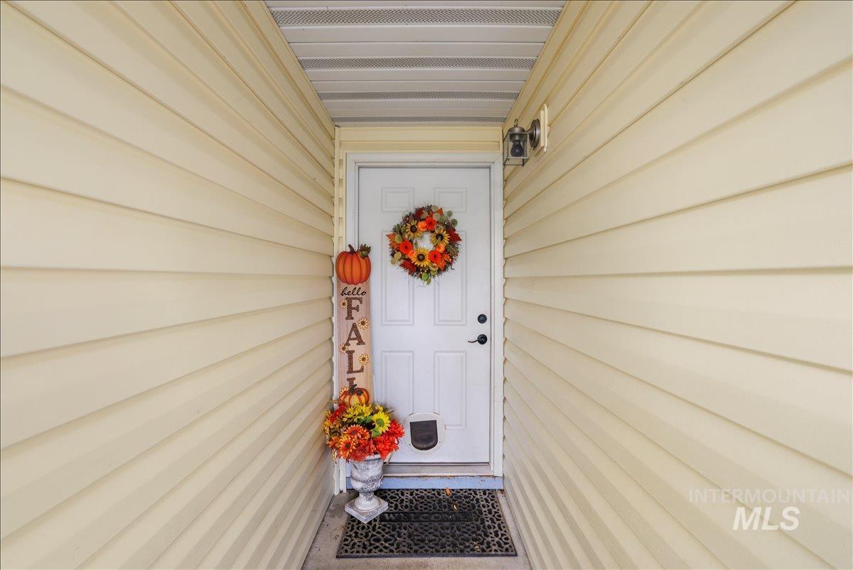 Entrance to property